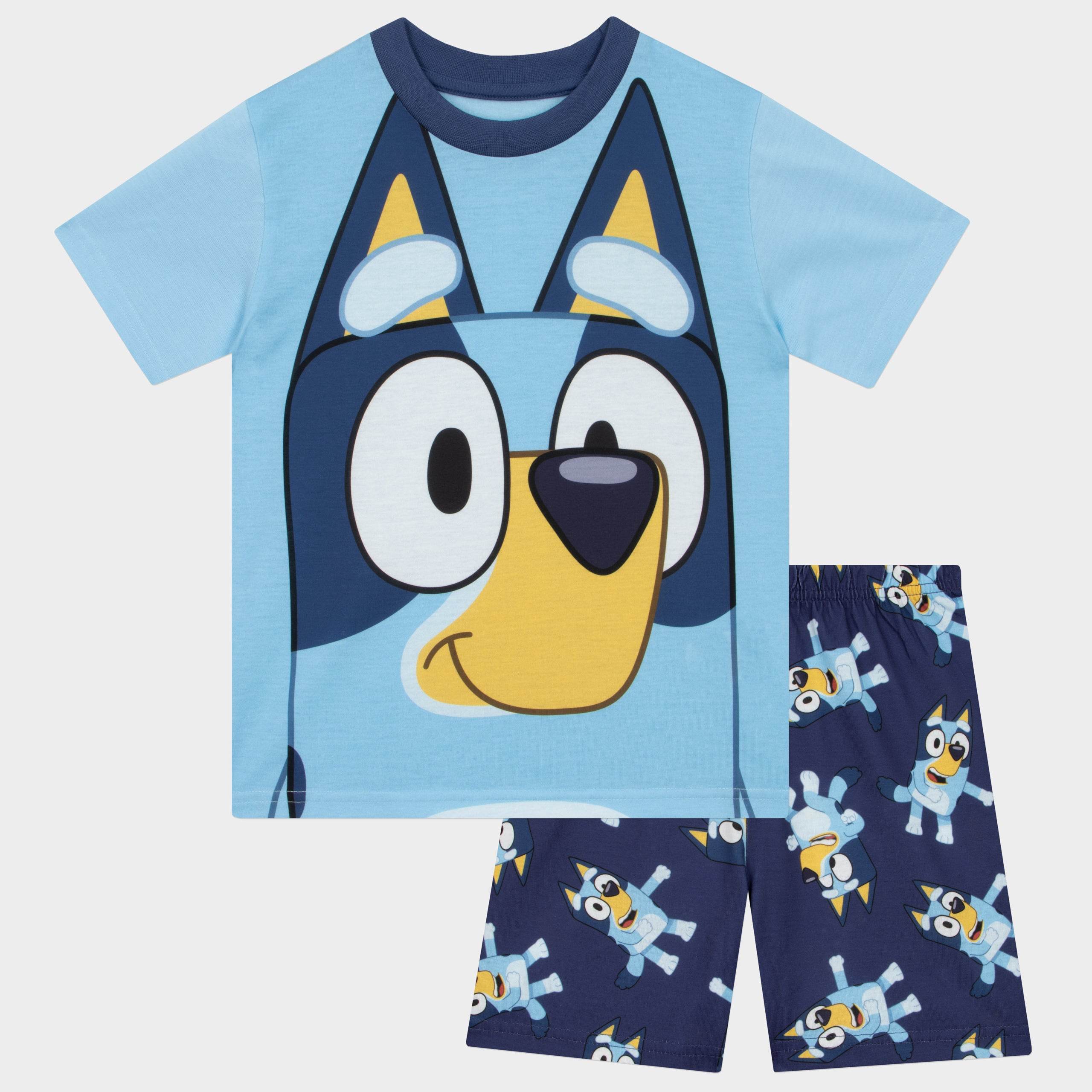 2 Pack Bluey Short Pyjamas - Image 3