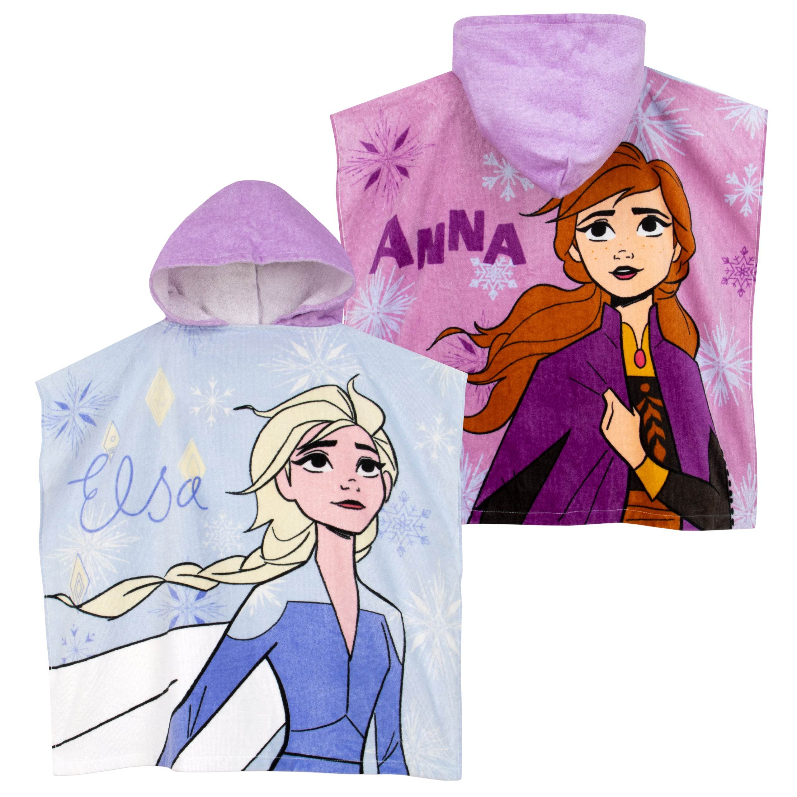 Anna And Elsa Disney Frozen Towel Poncho - Image 5