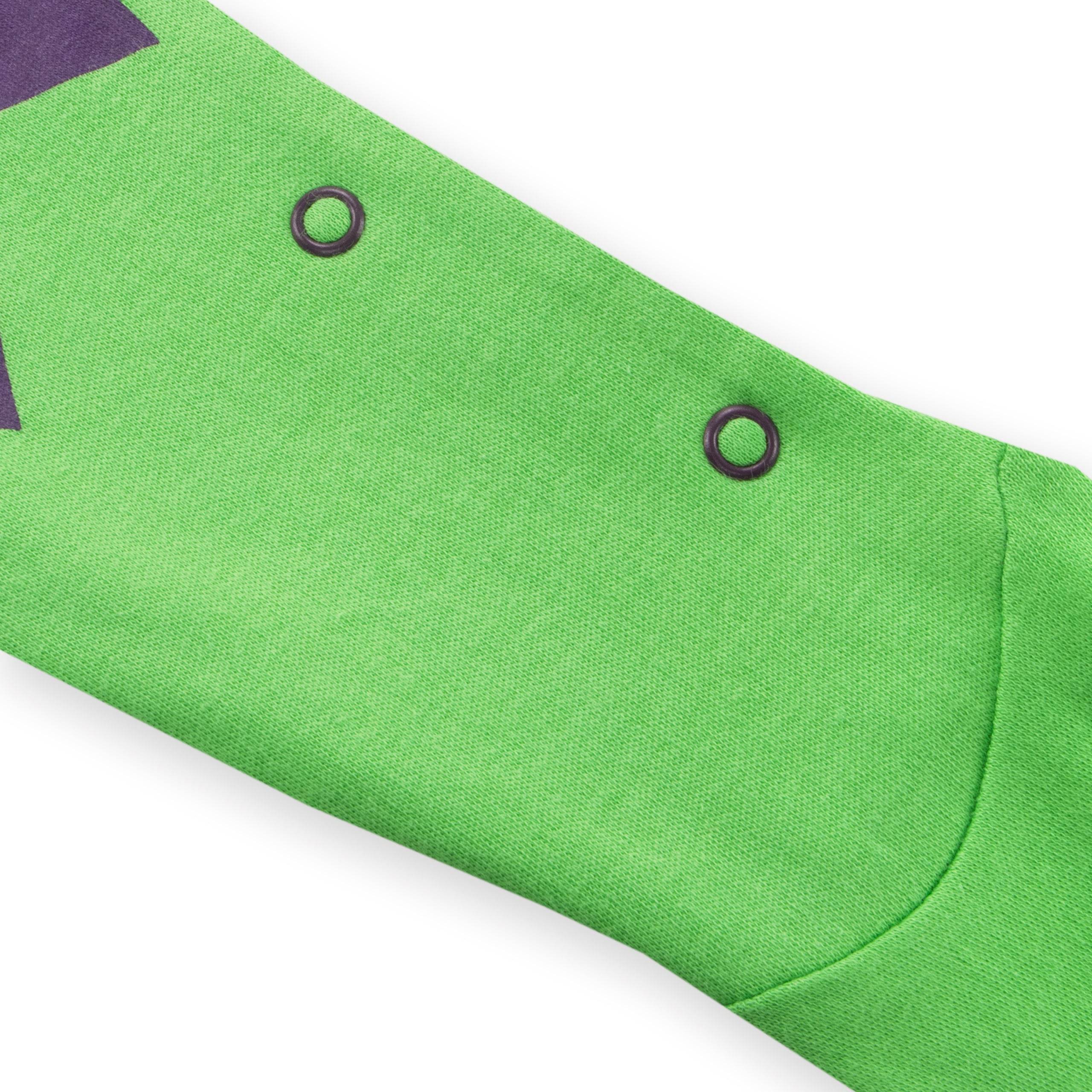 Baby The Incredible Hulk Sleepsuit and Hat Set - Image 8