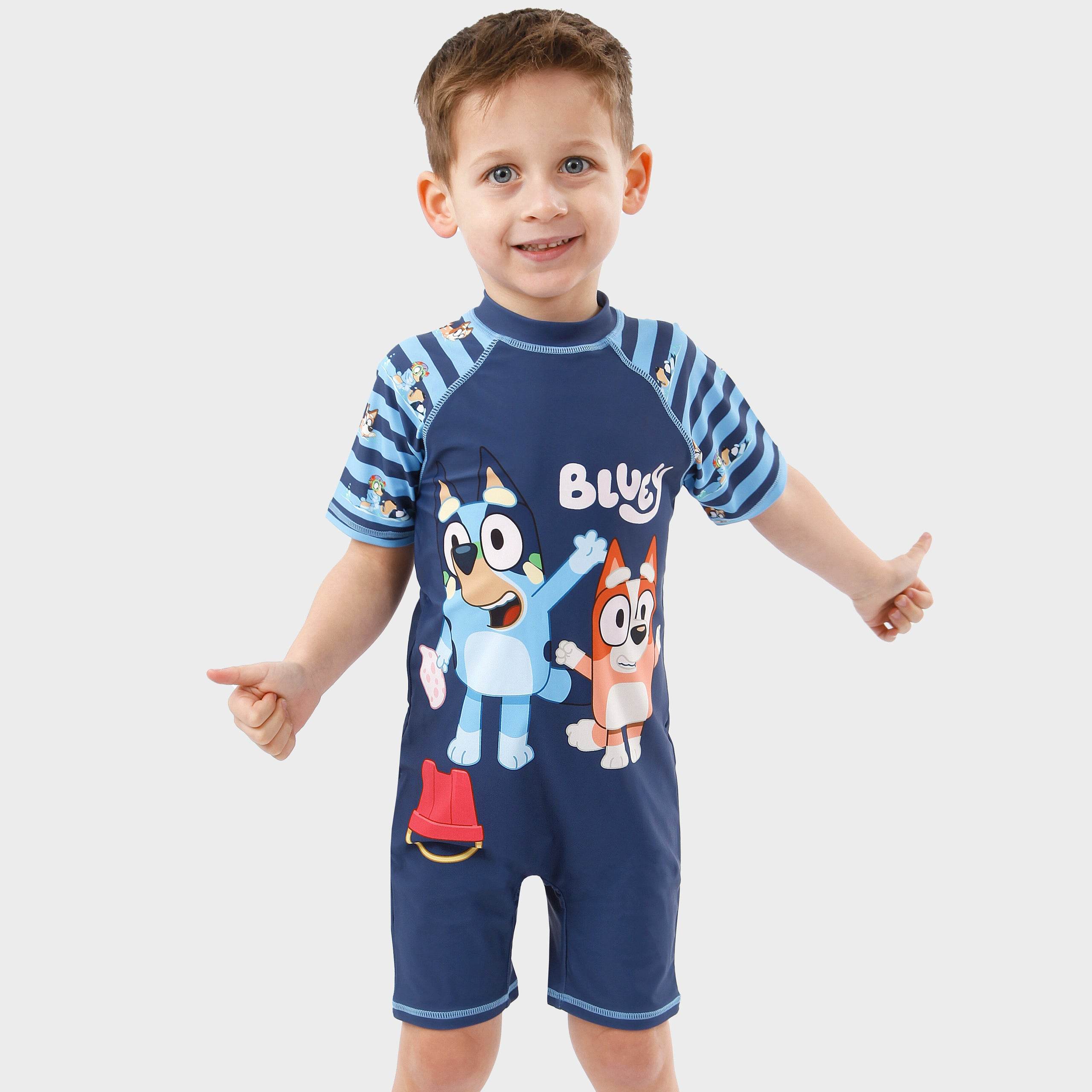 Boys Bluey Swimsuit - Image 3