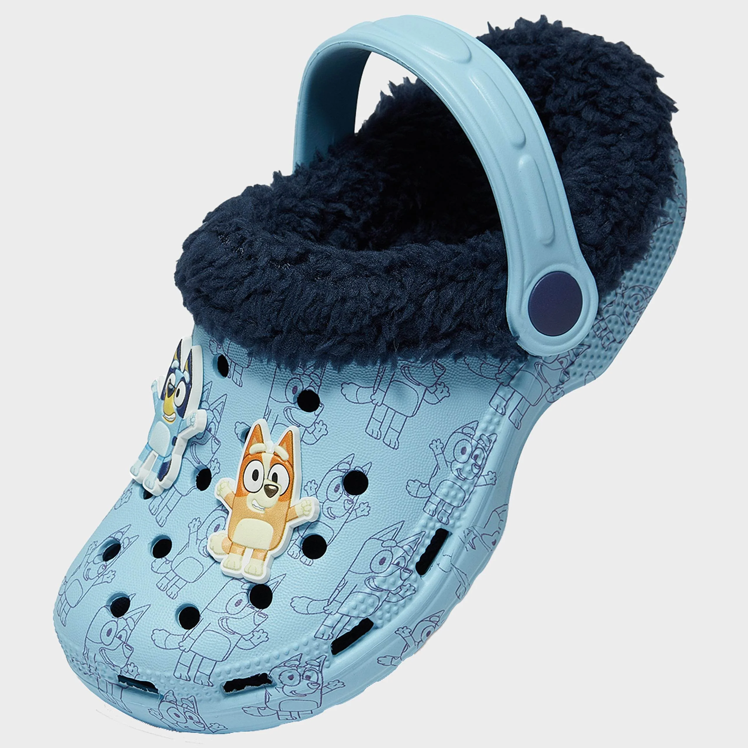 Bluey Fleece Lined Clogs - Image 5