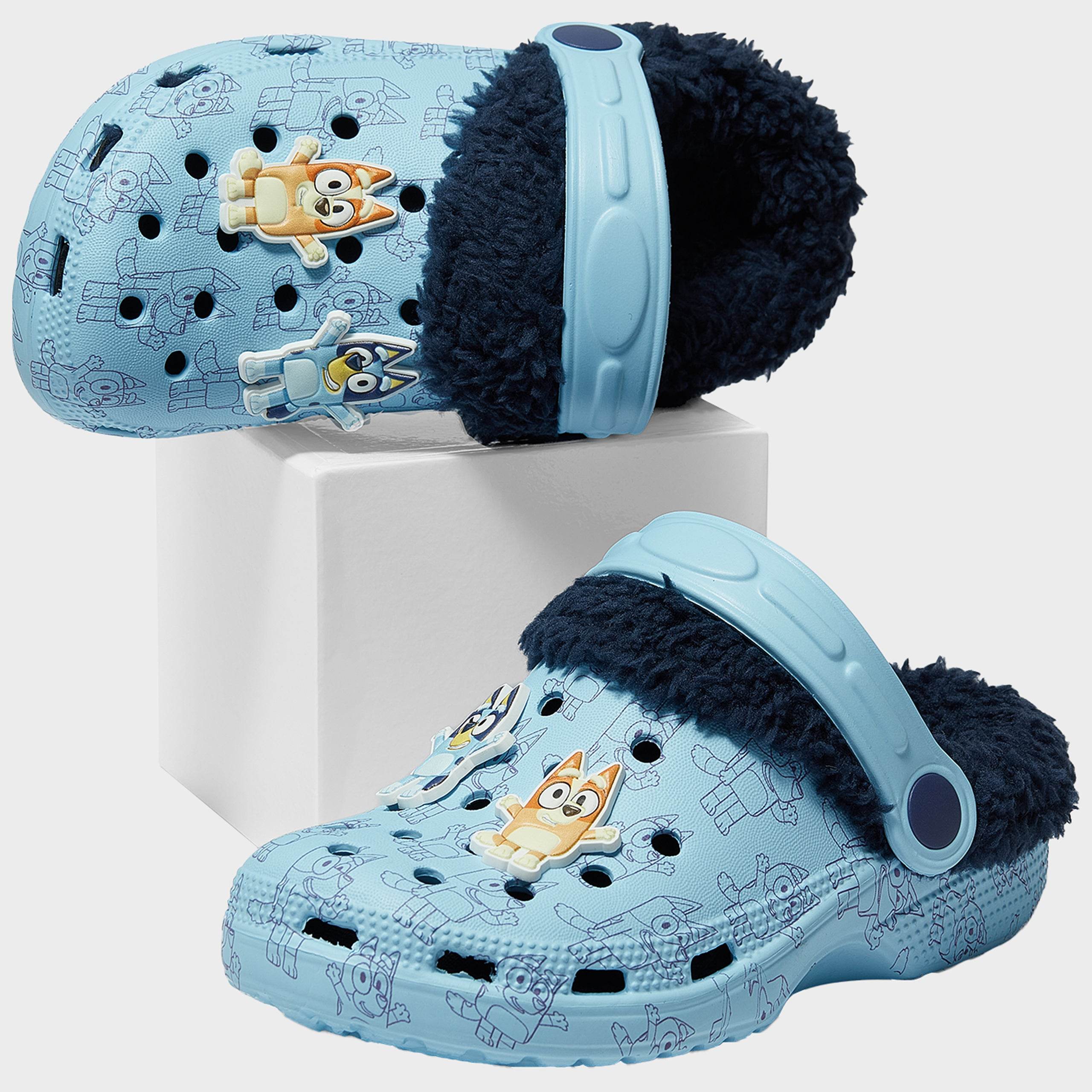 Bluey Fleece Lined Clogs - Image 6