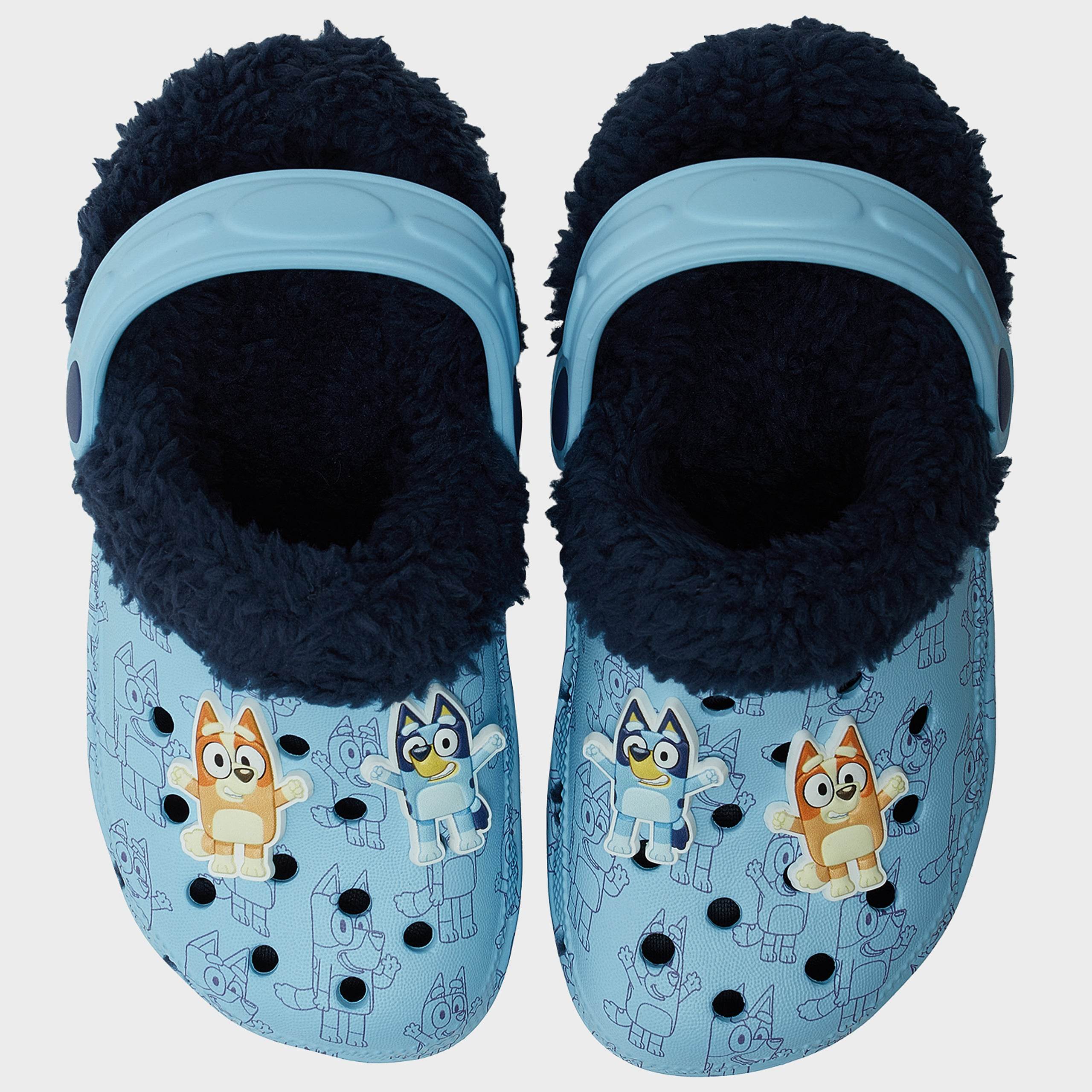 Bluey Fleece Lined Clogs - Image 9