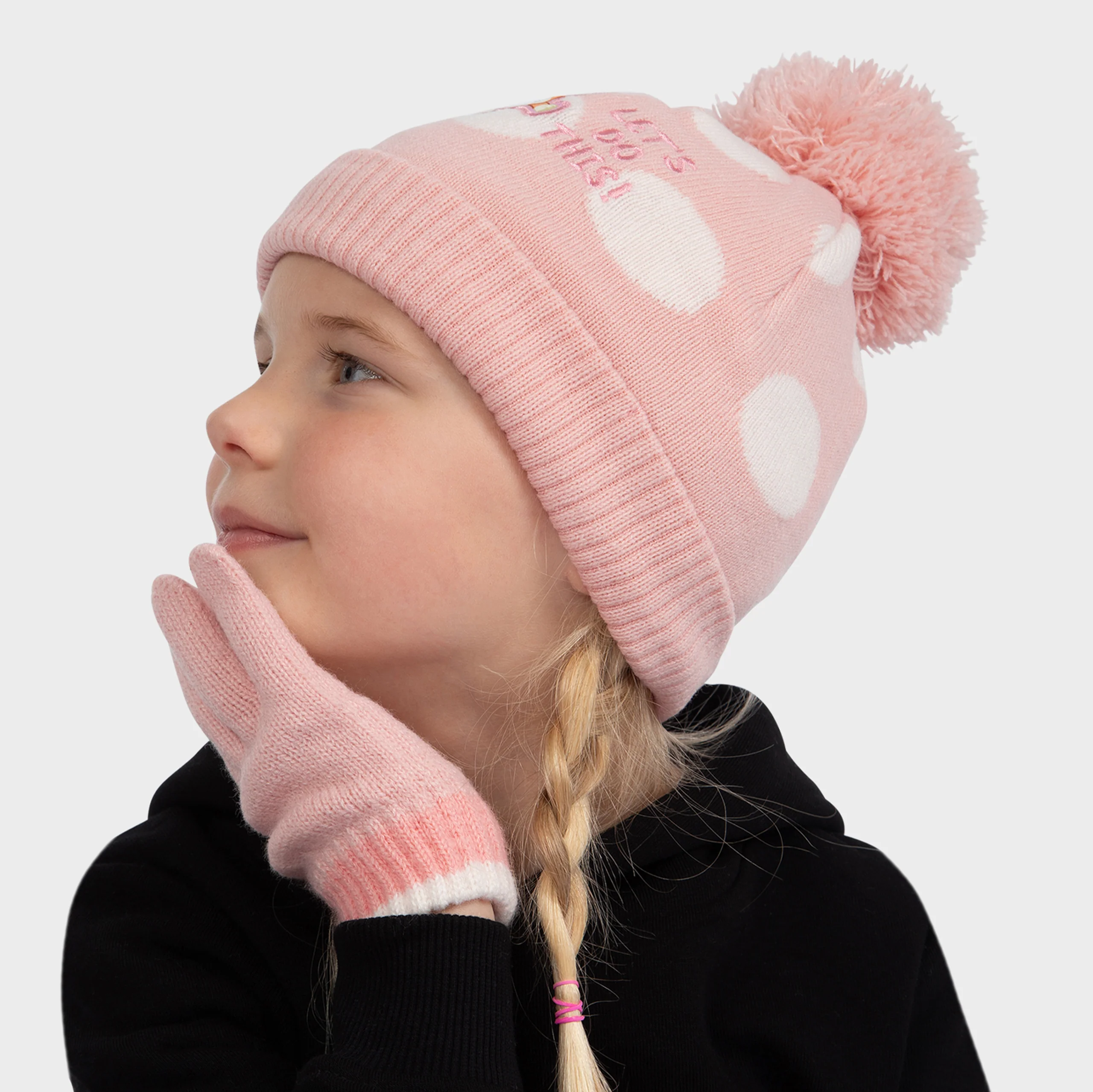 Bluey Hat And Gloves Set - Let's Do This! - Image 5