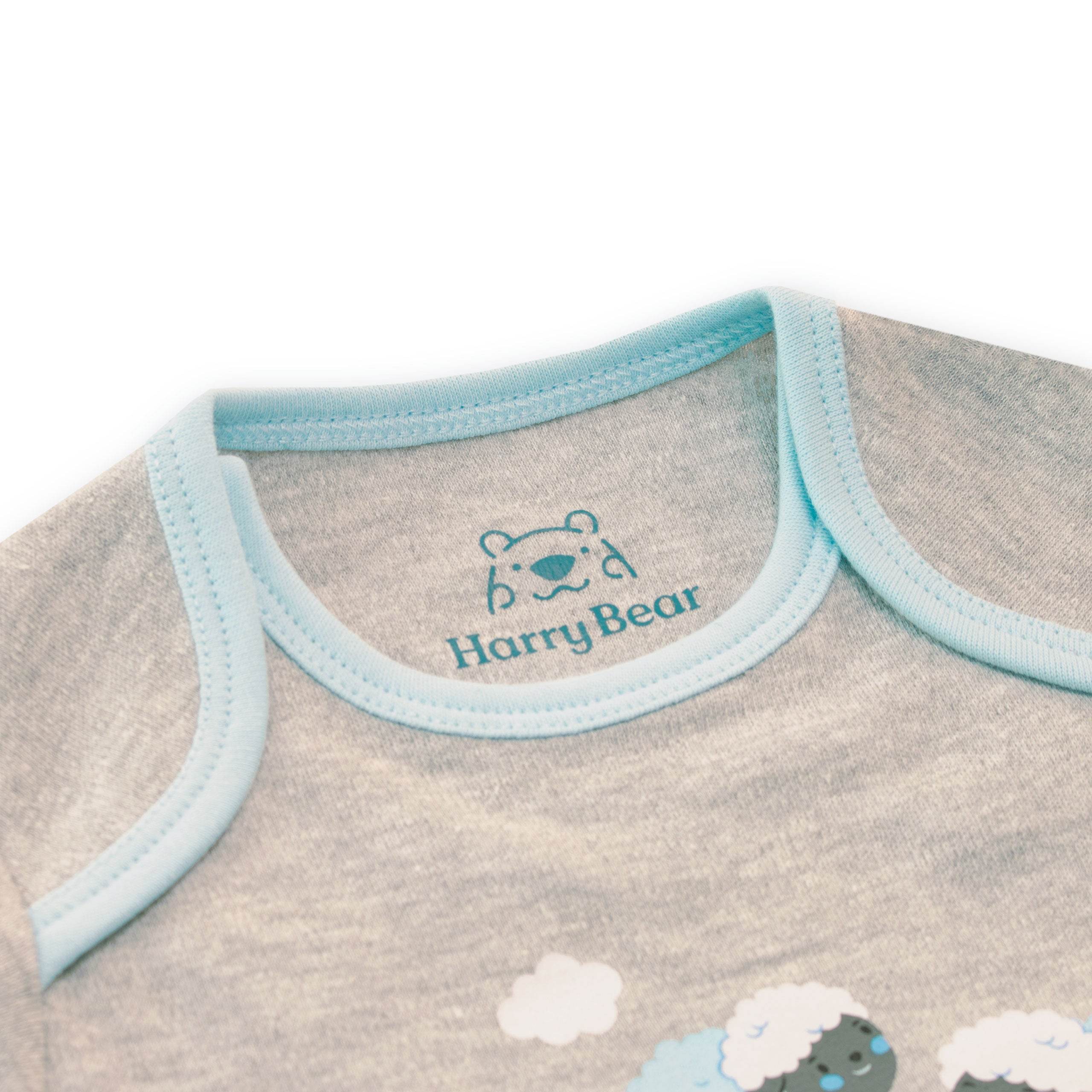 Harry Bear Boys Counting Sheep Sleepsuit - Image 2