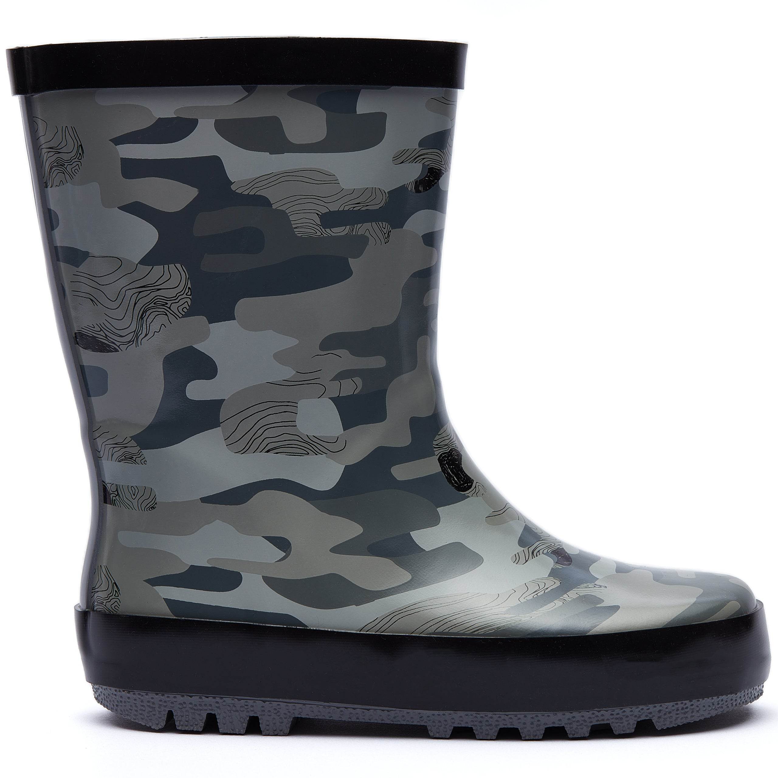 Harry Bear Camo Print Wellies - Image 2