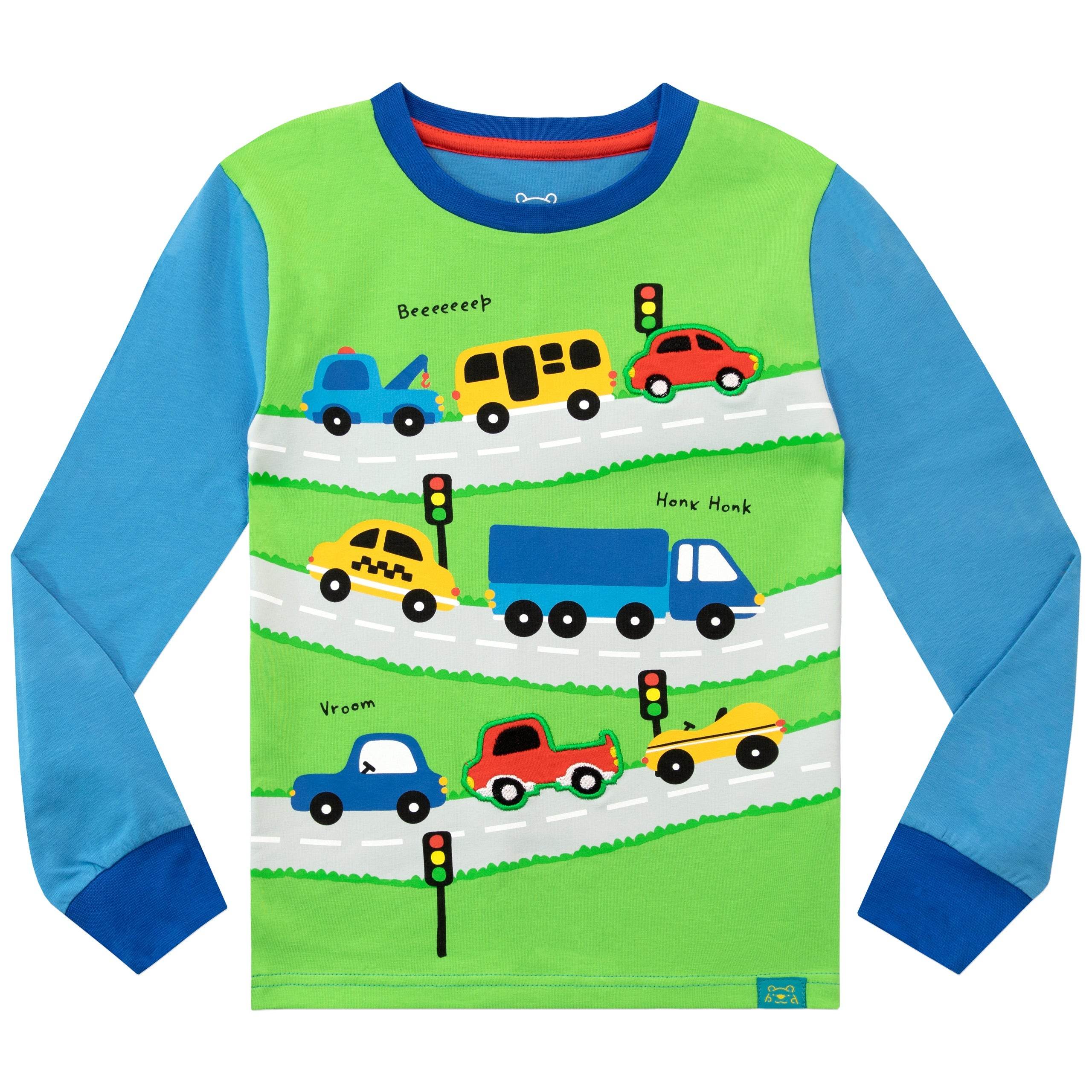 Harry Bear Cars Snuggle Fit Pyjamas - Image 2