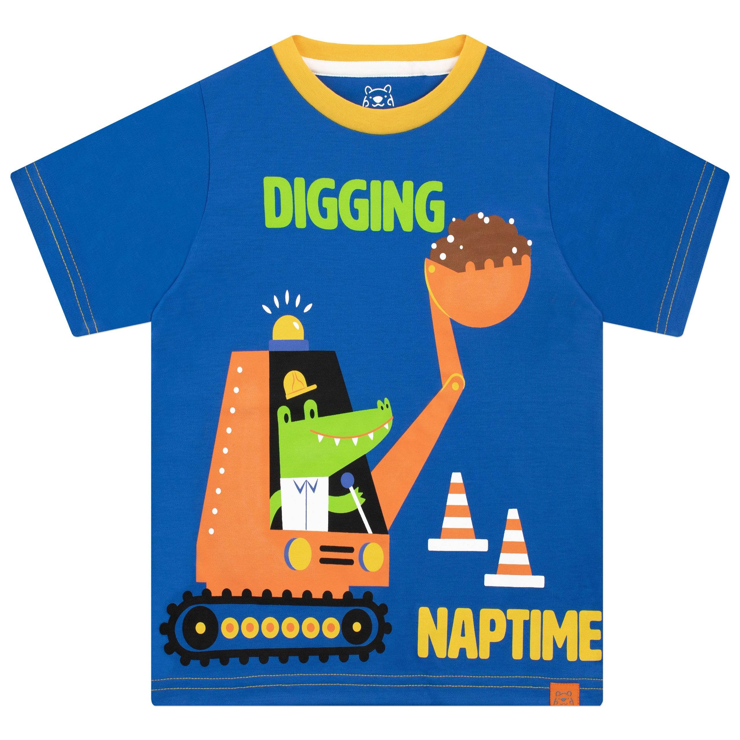 Harry Bear Digger Short Pyjamas - Image 3
