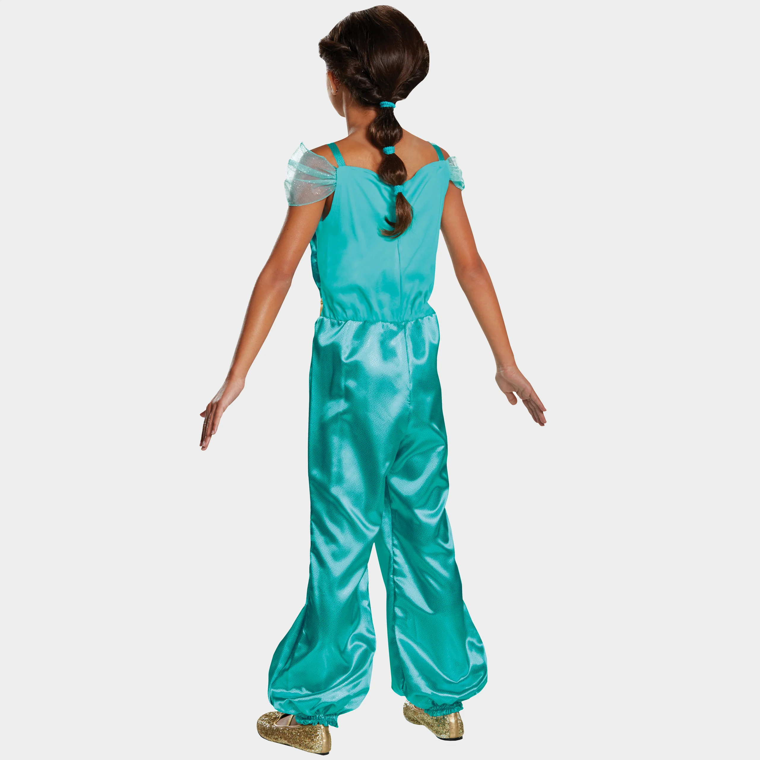 Disney Aladdin Jasmine Fancy Dress Costume - Image 4
