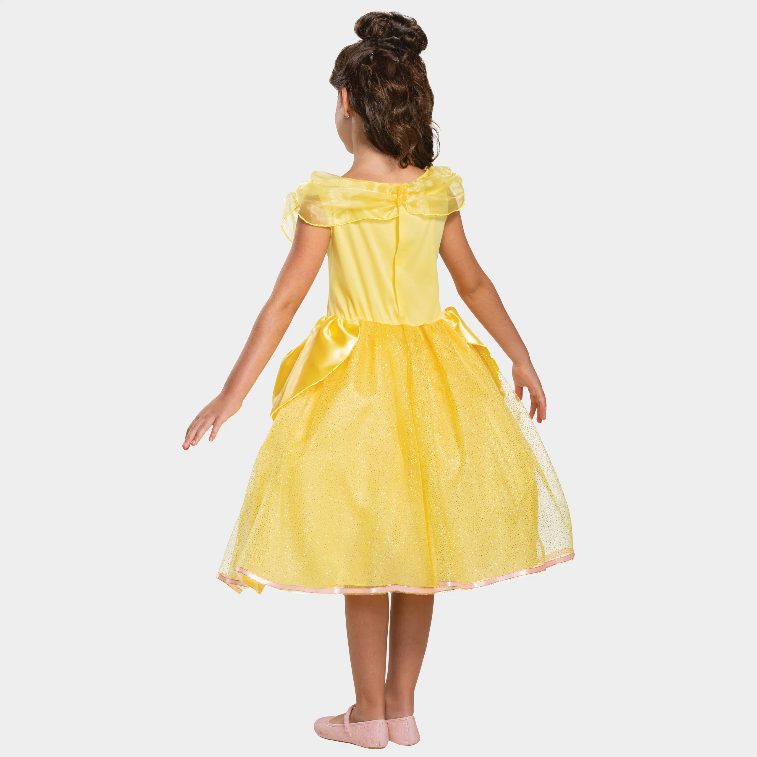 Disney Beauty & The Beast Belle Fancy Dress Costume - Image 4
