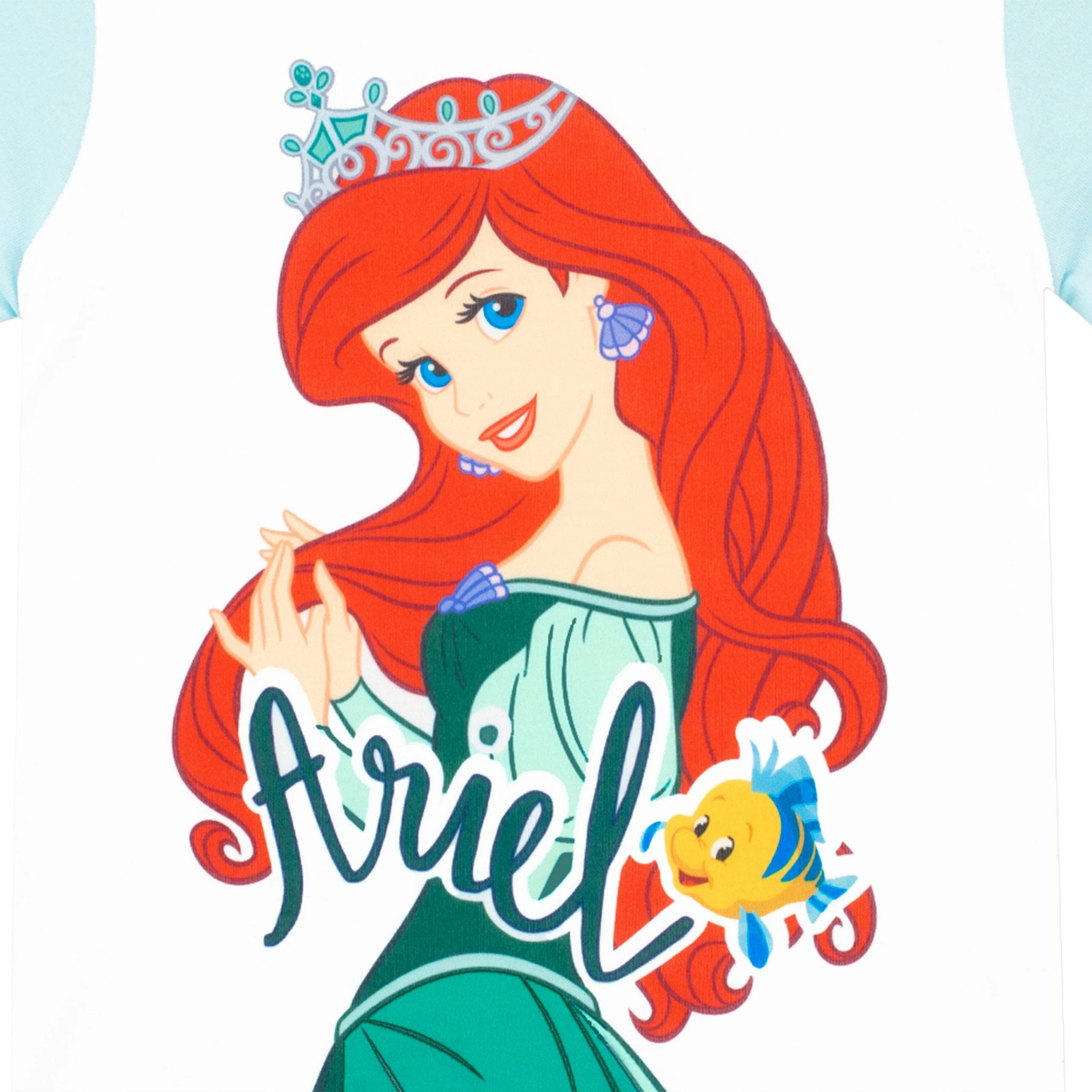 Disney Princess Pyjamas 2 Pack - Ariel and Belle - Image 12
