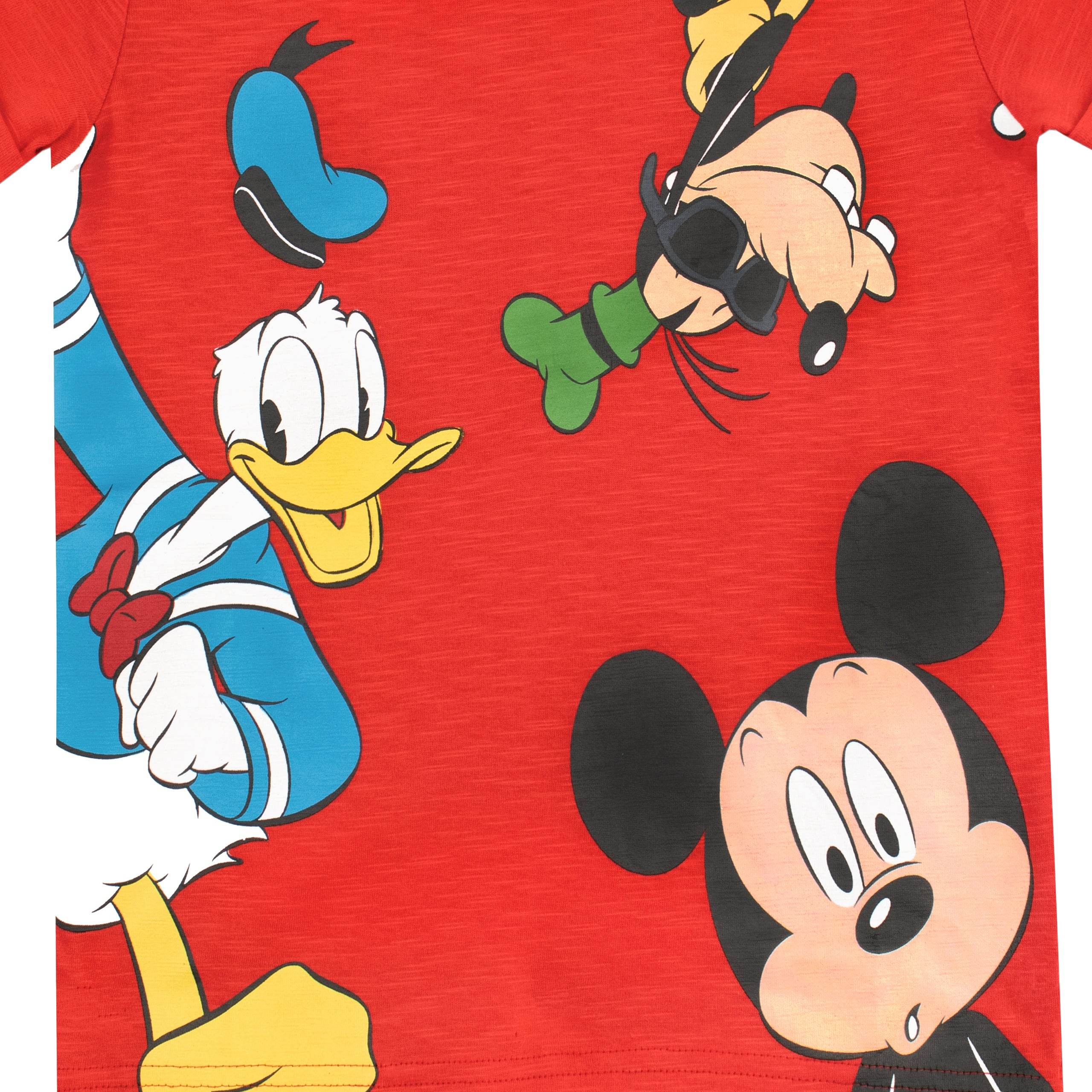 Disney T-Shirt - Mickey Mouse Donald Duck & Goofy - Image 4