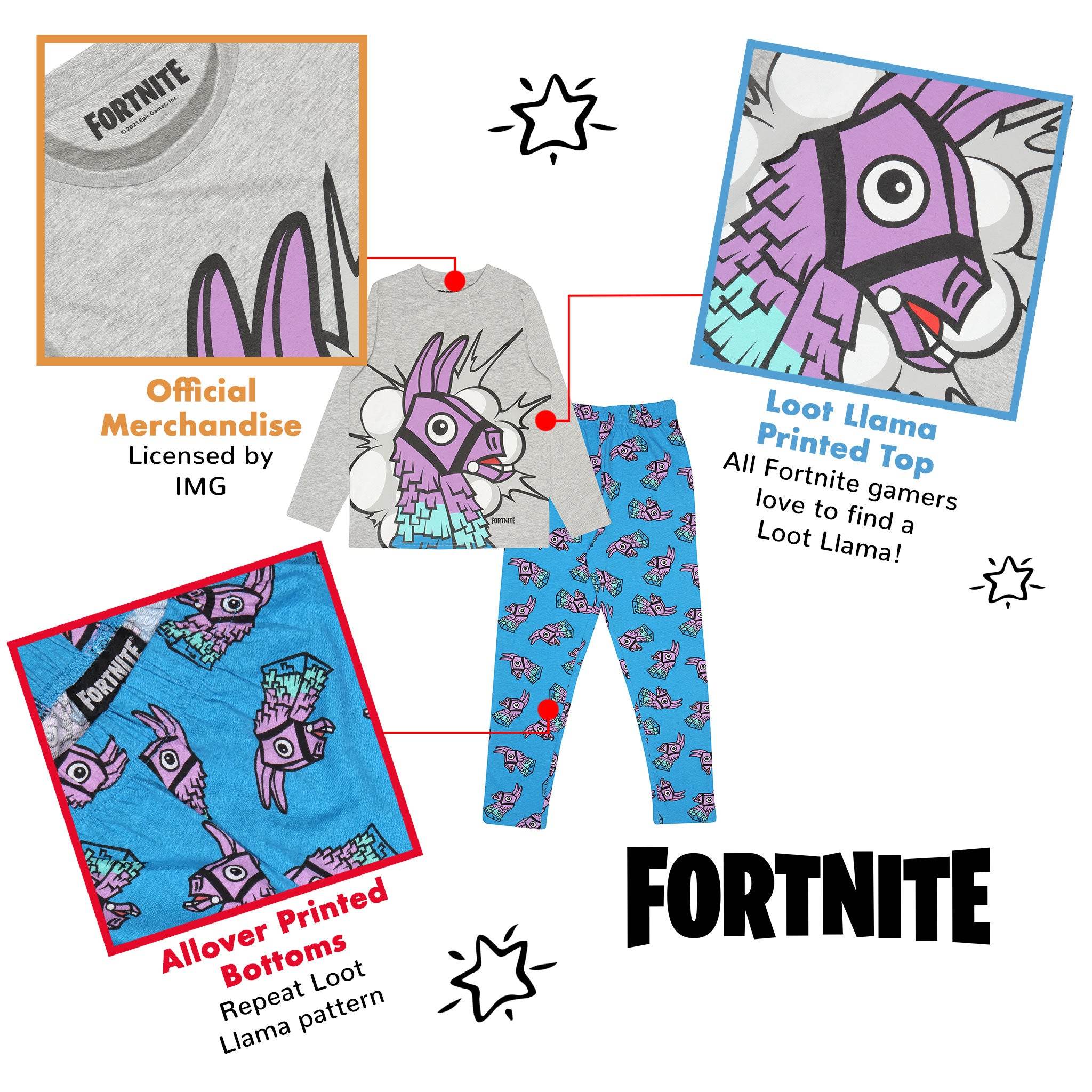 Fortnite Llama Pyjamas - Image 3