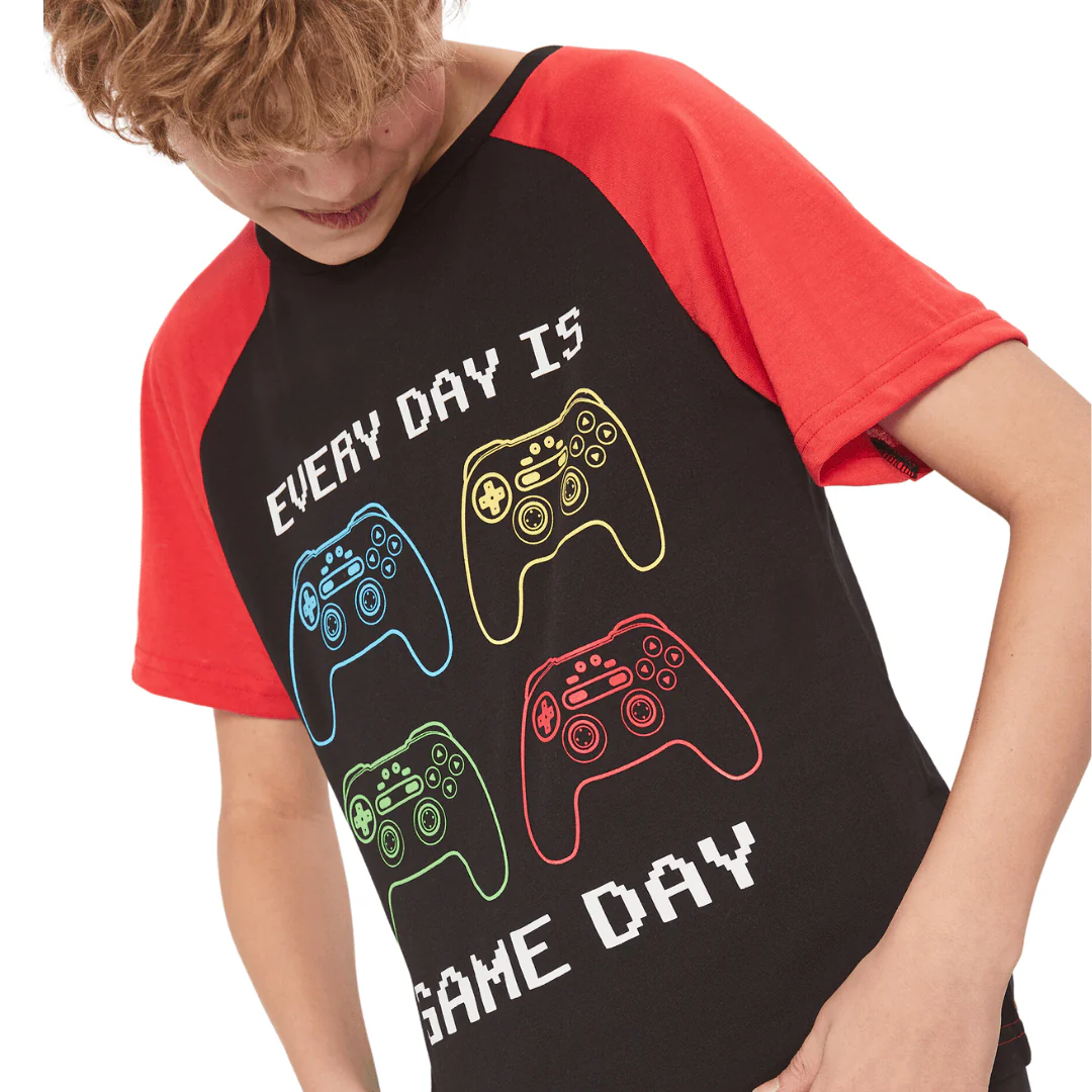 Harry Bear Gaming Short Sleeve Pyjamas - Image 5