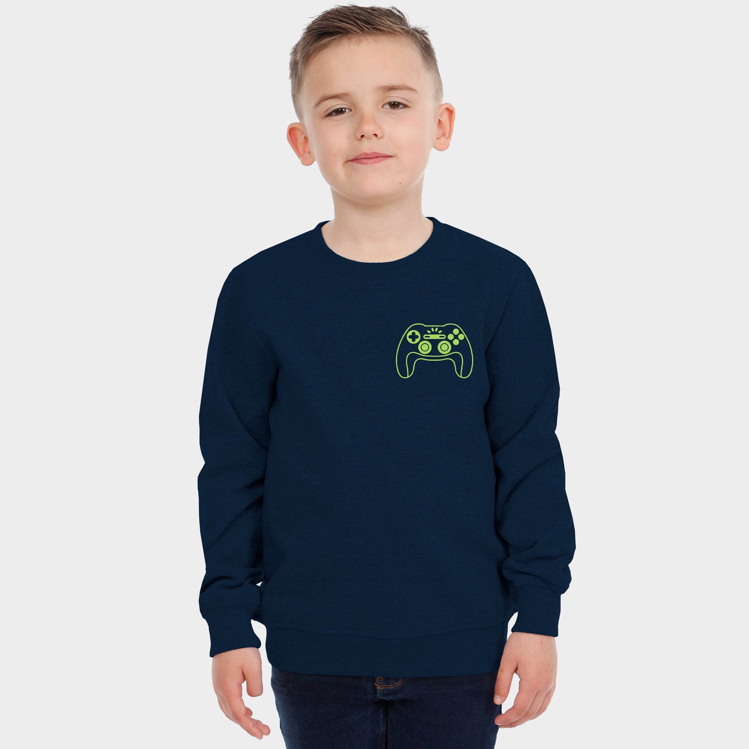 Harry Bear Gaming Sweatshirt - Born To Be A Gamer - Image 2