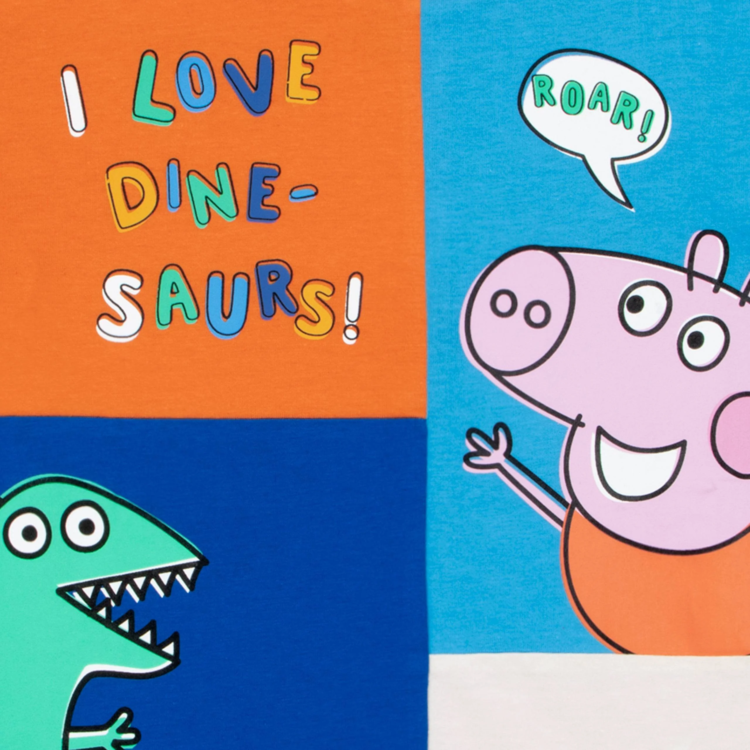 George Pig T-Shirt And Shorts Set - 3D Dino - Image 2