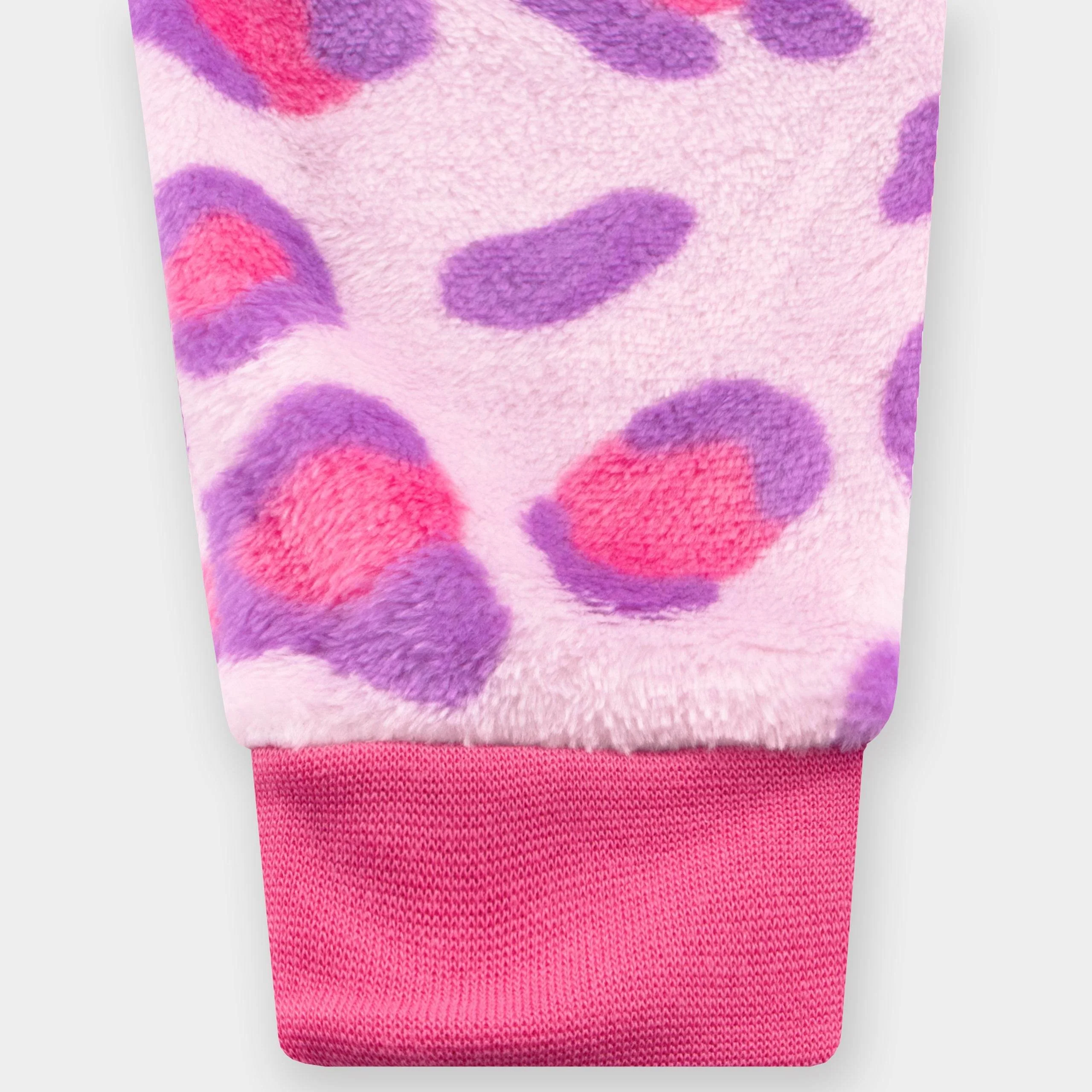 Harry Bear Girls Leopard Print Onesie - Image 6