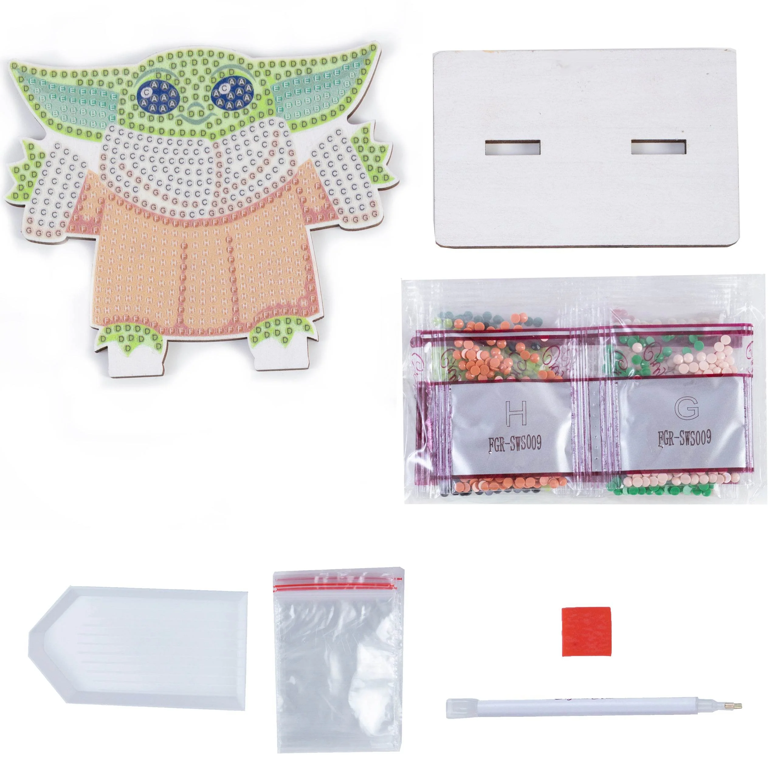 Grogu Star Wars Crystal Art Buddy - Image 4