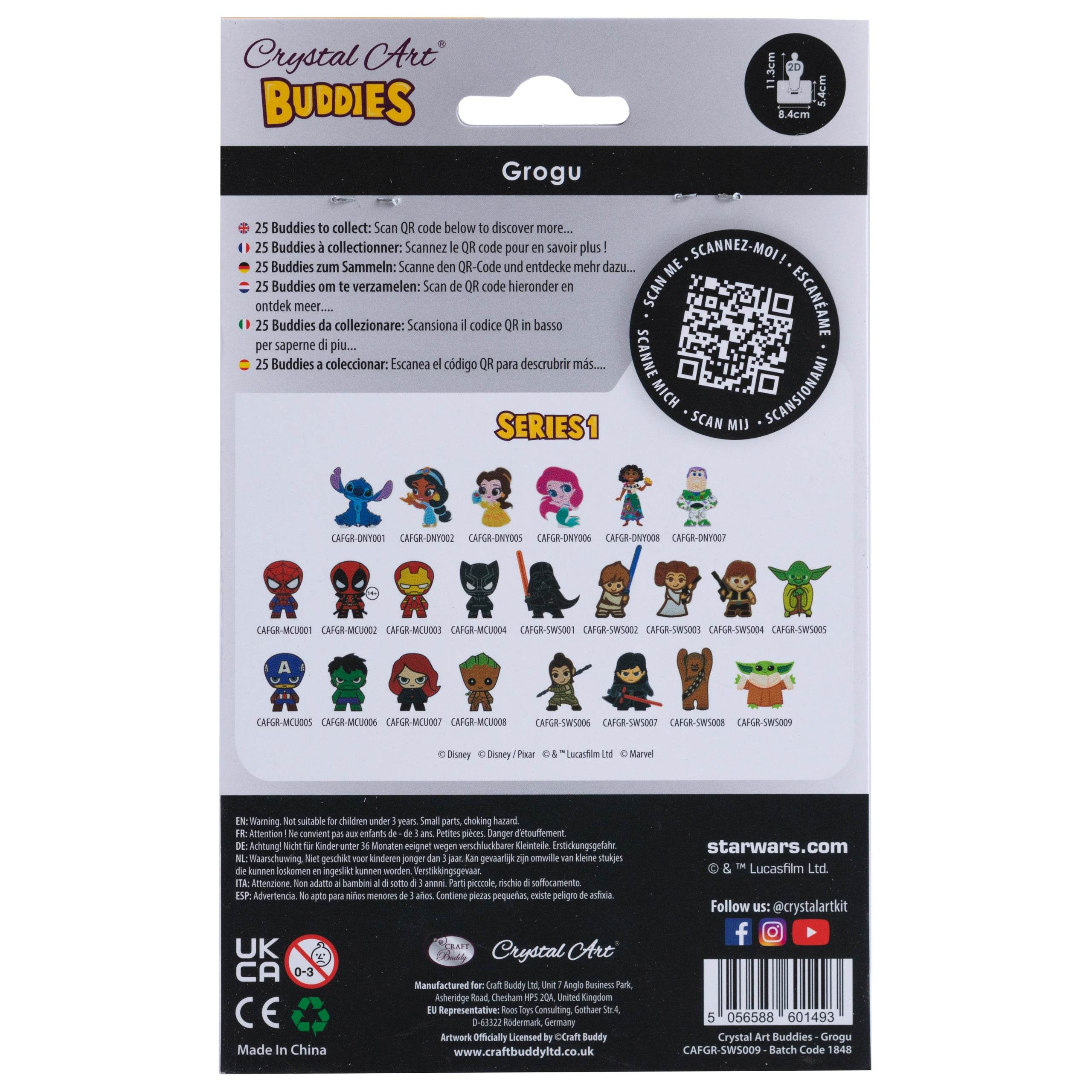 Grogu Star Wars Crystal Art Buddy - Image 5