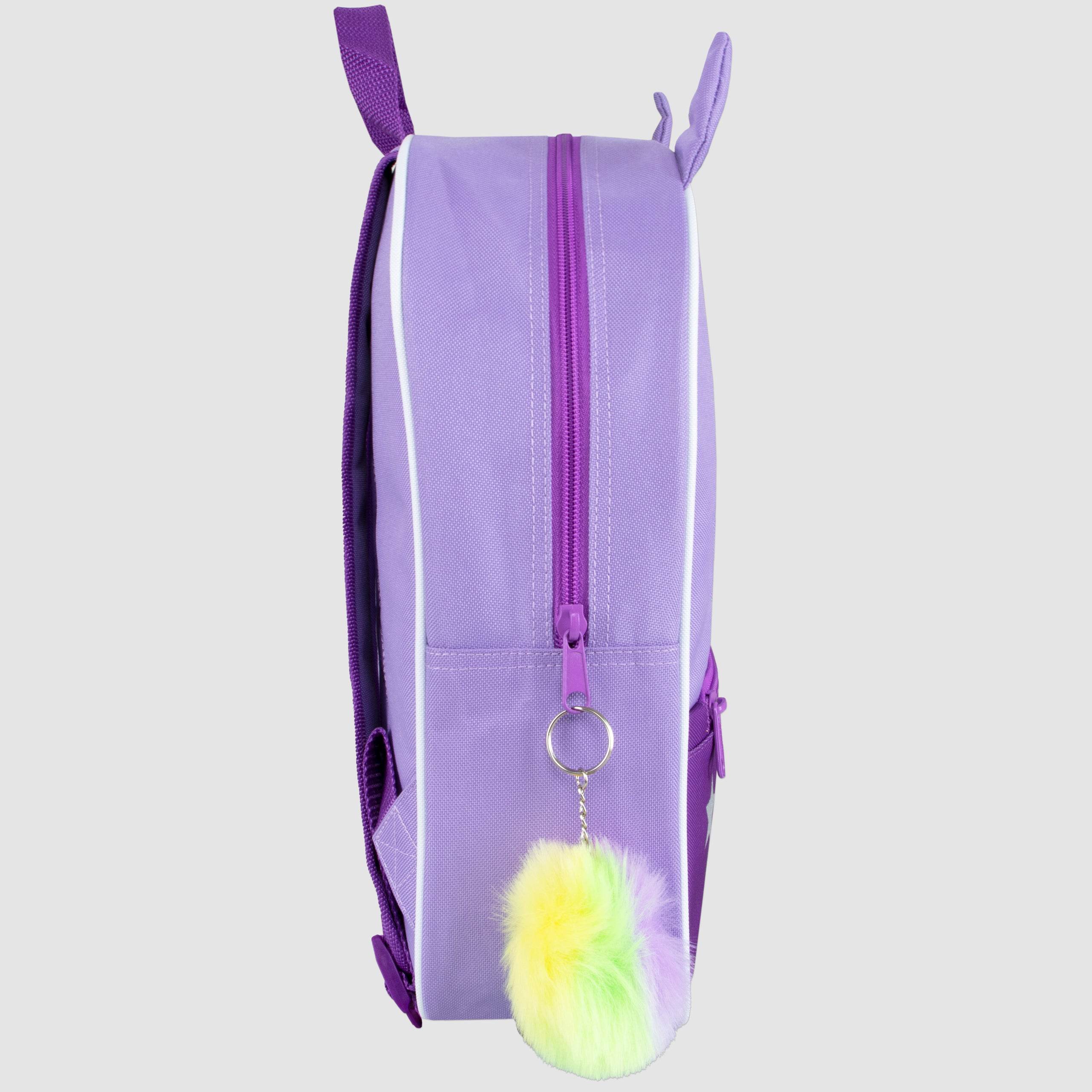 Harry Bear Unicorn Backpack With Pom-Pom Keyring - Image 3