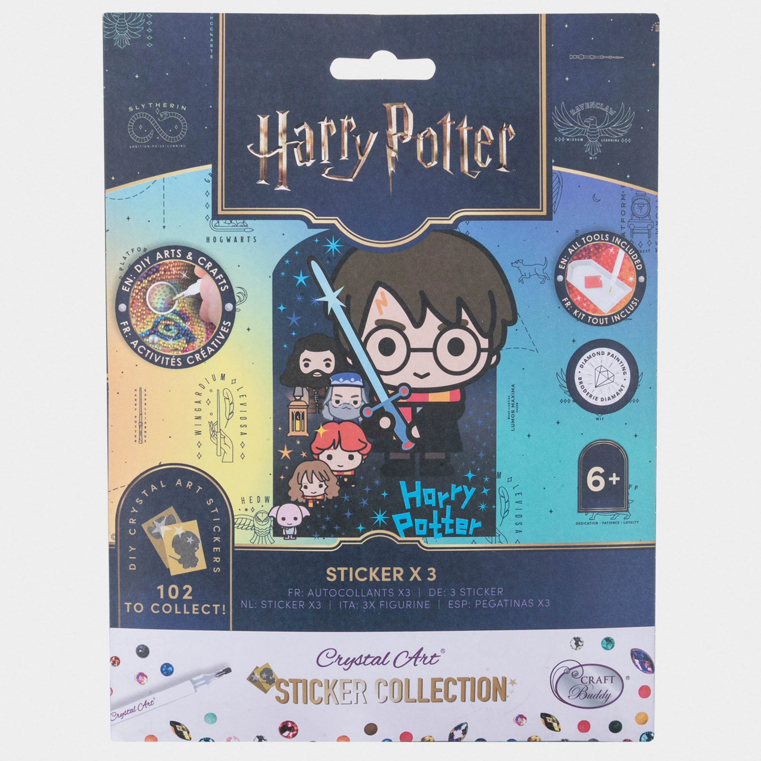Harry Potter Crystal Art Sticker Collection - Album & Stickers - Image 6
