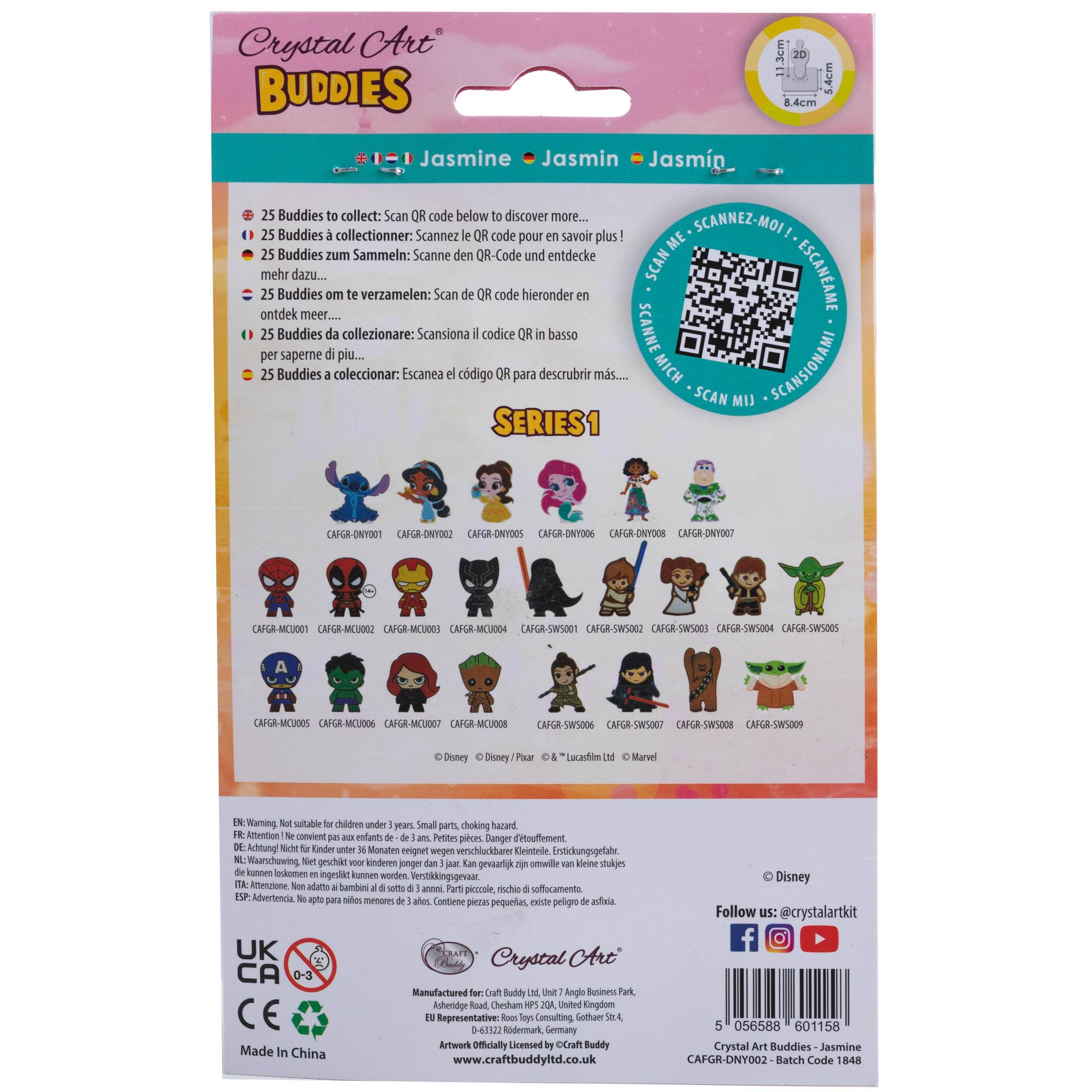 Jasmine Aladdin Crystal Art Buddy - Image 5