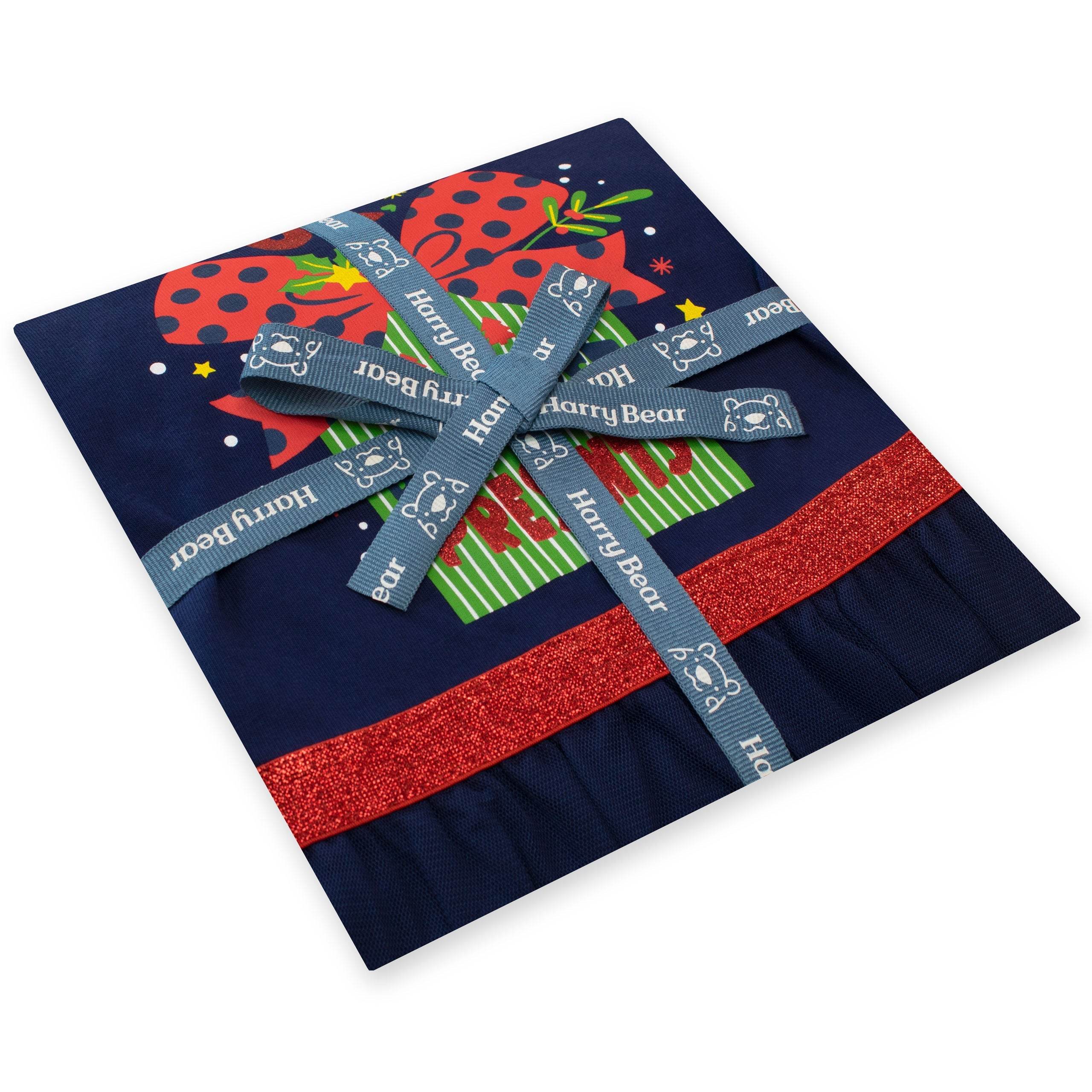 Harry Bear Girls Christmas Dress - Image 4