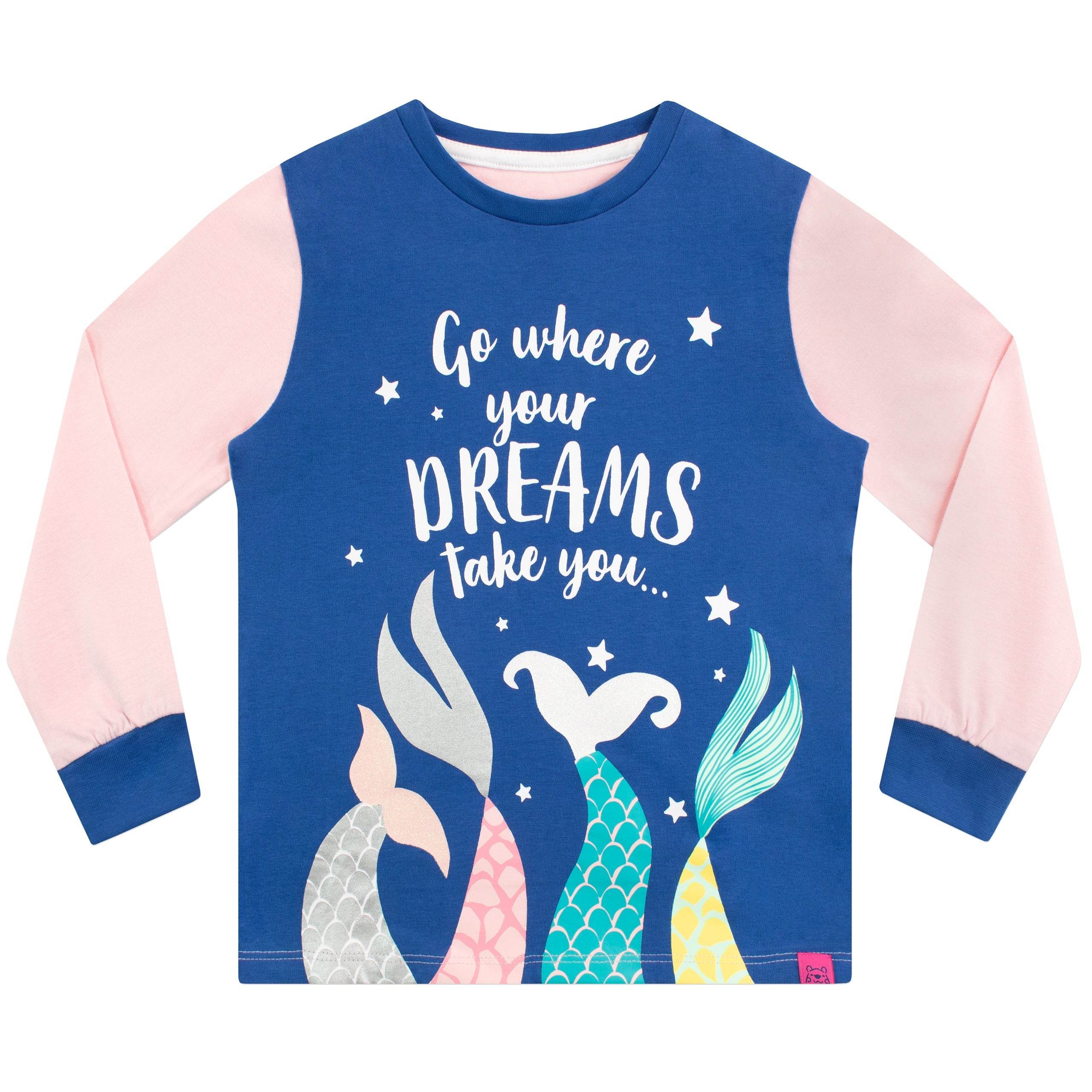 Harry Bear Kids Mermaid Pyjamas - Image 2