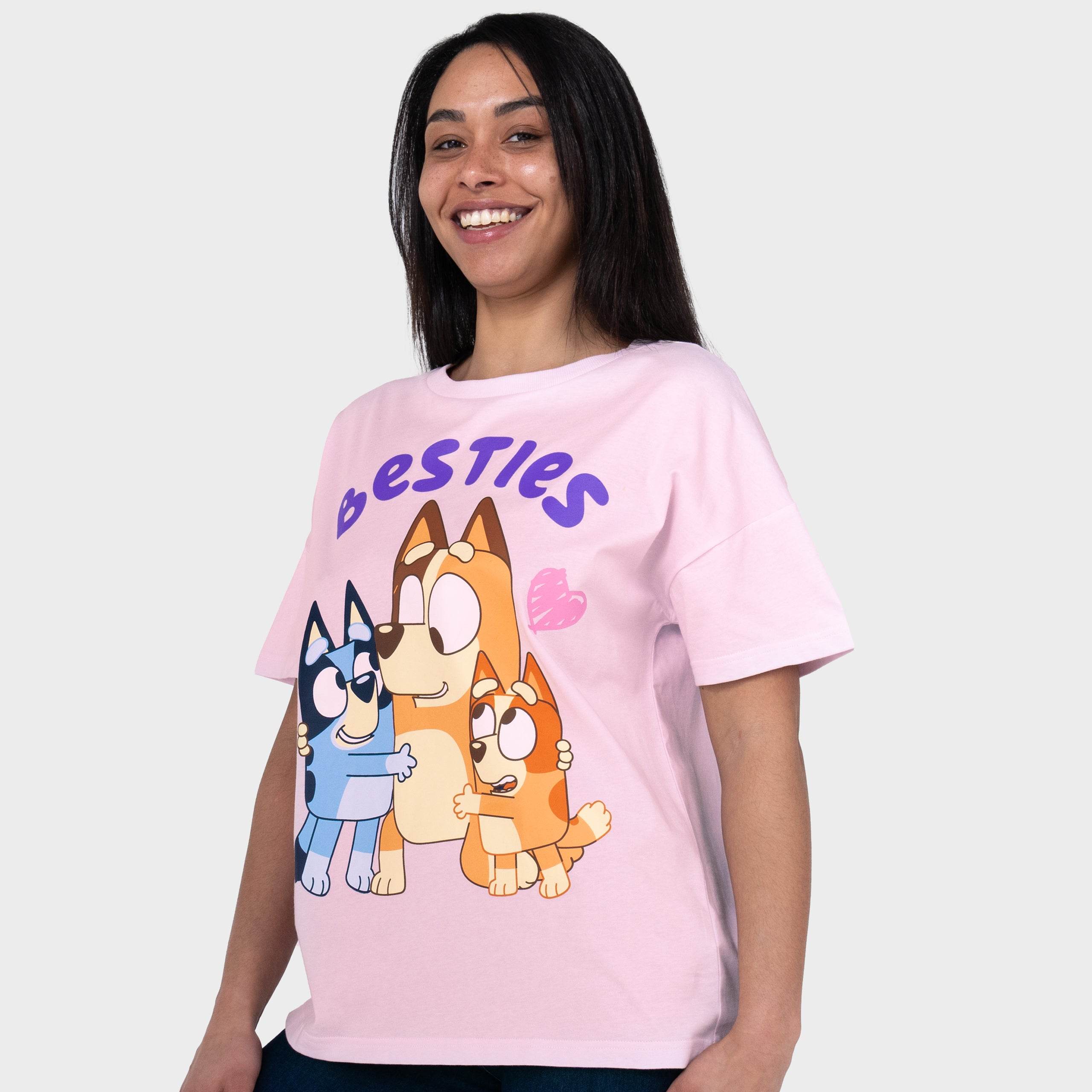 Ladies Bluey T-Shirt - Image 4