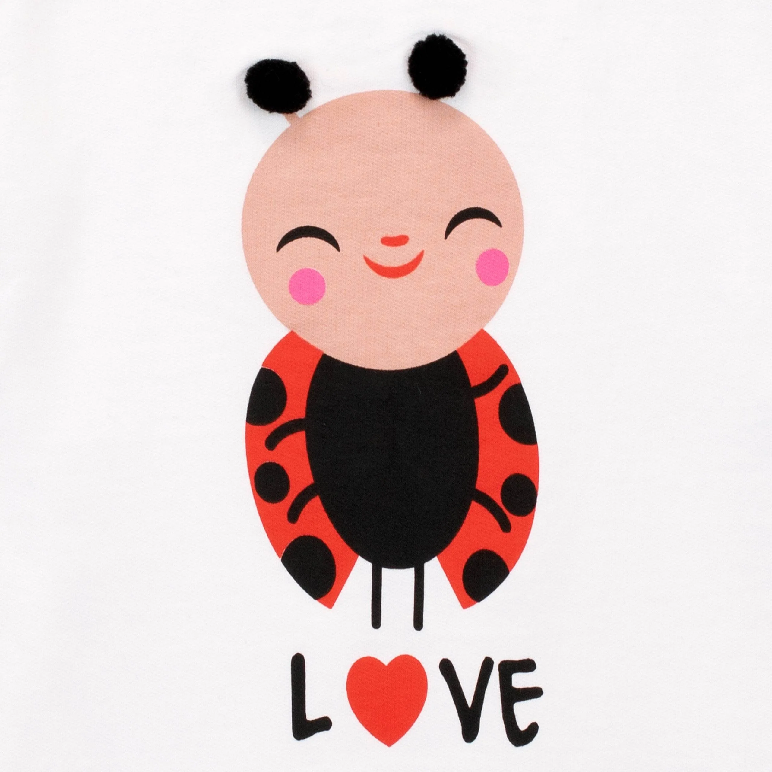 Harry Bear Ladybug Sweatshirt - Image 2
