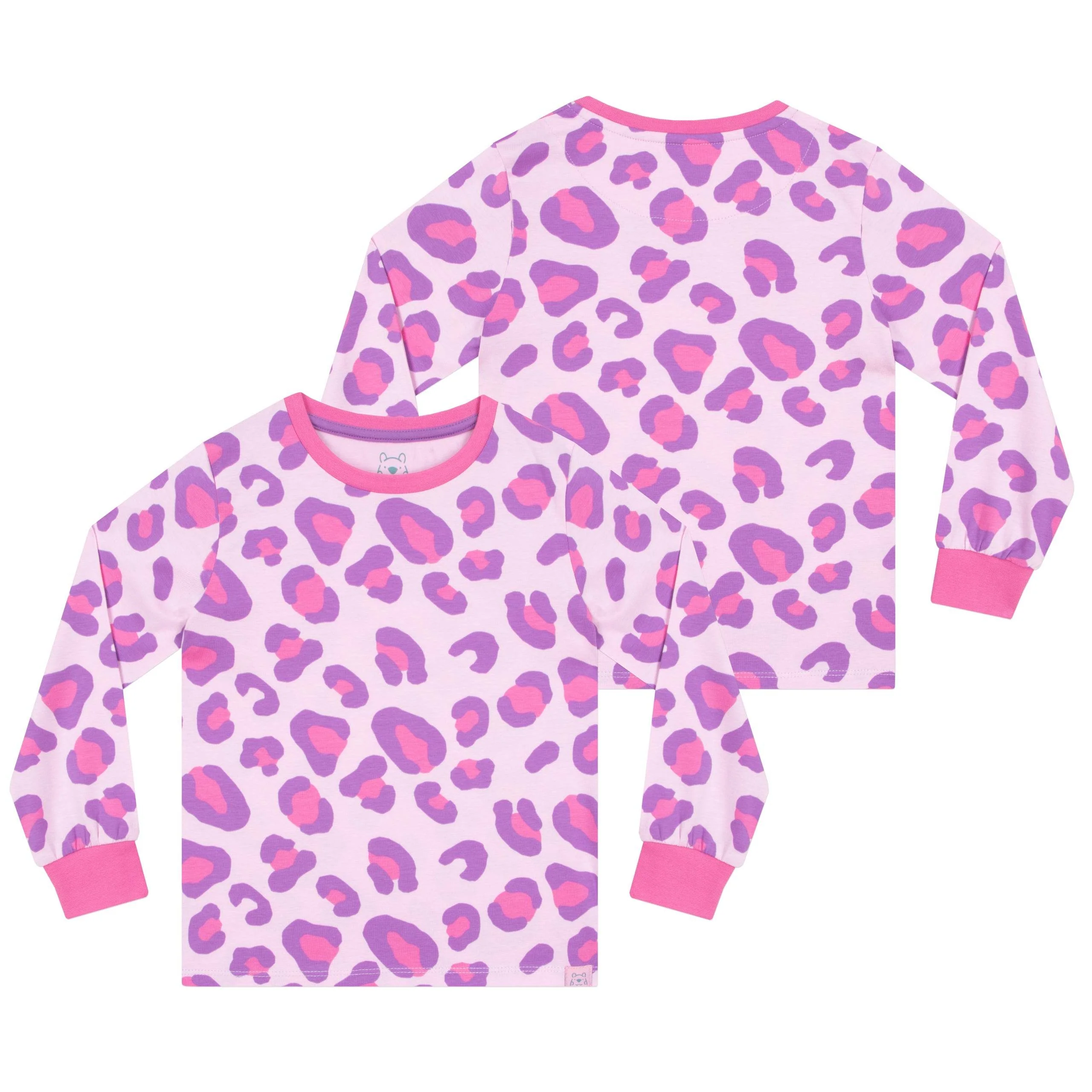 Harry Bear Leopard Print Long Pyjamas - Image 2