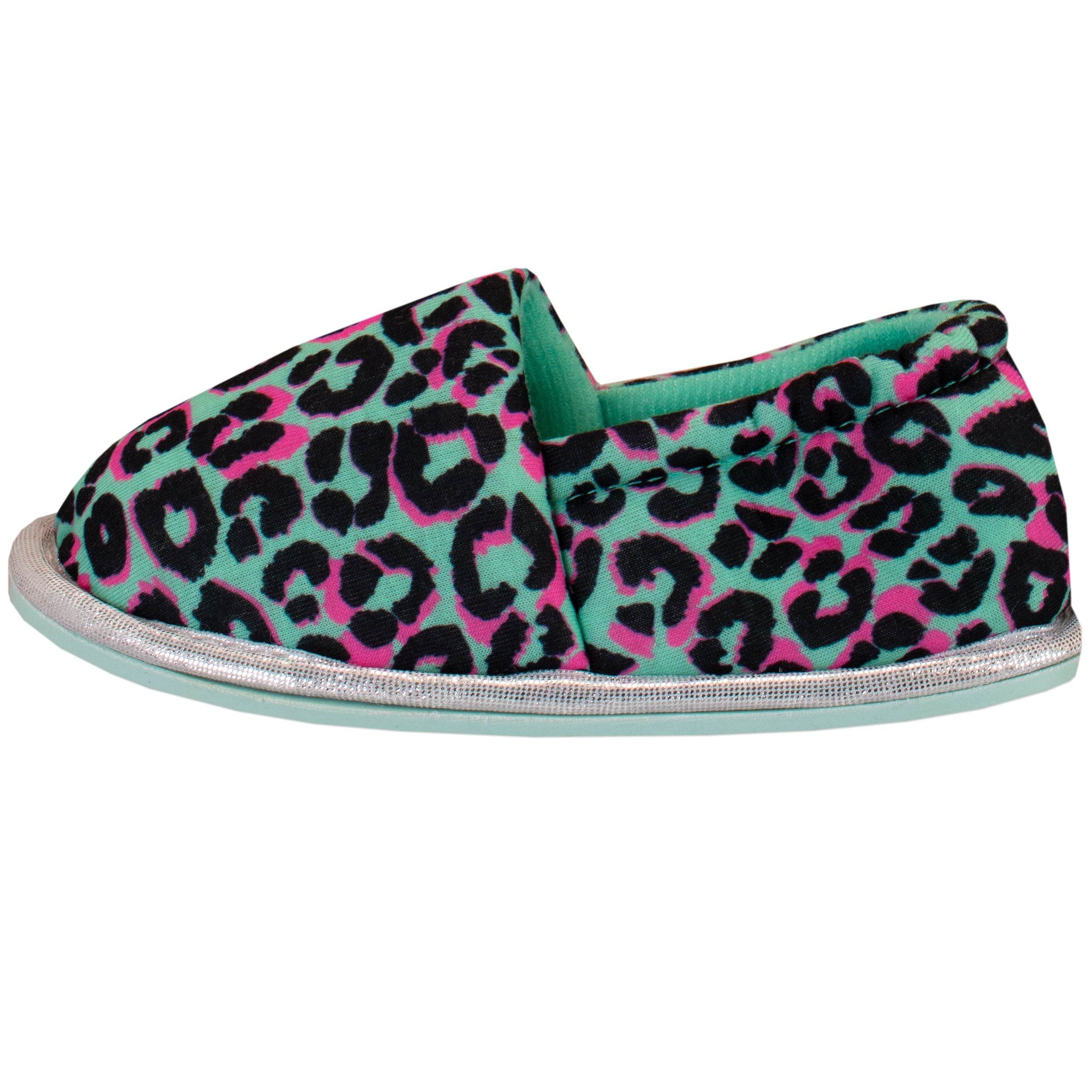 Harry Bear Kids Leopard Print Slippers - Image 2