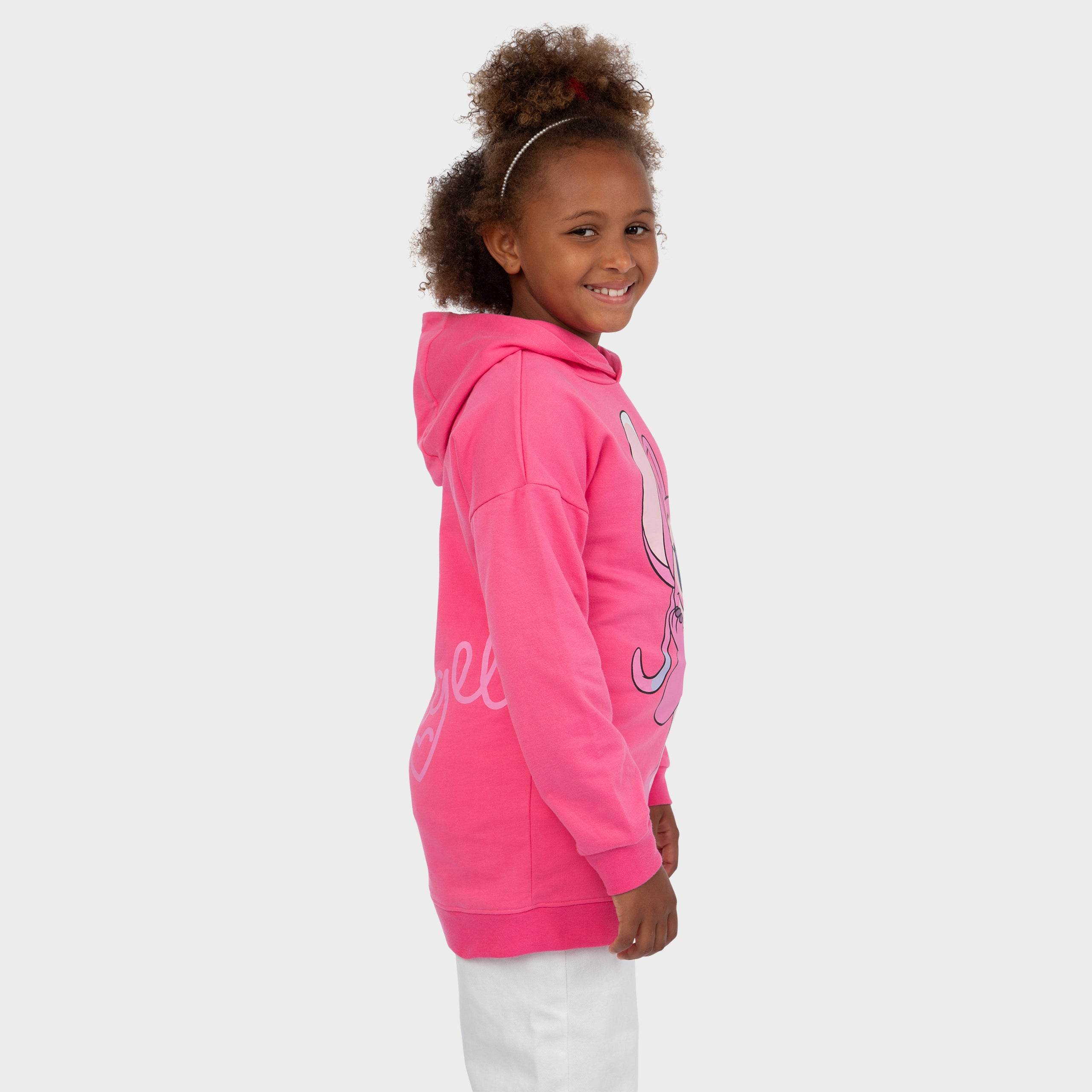 Lilo And Stitch Longline Hoodie - Angel - Image 3