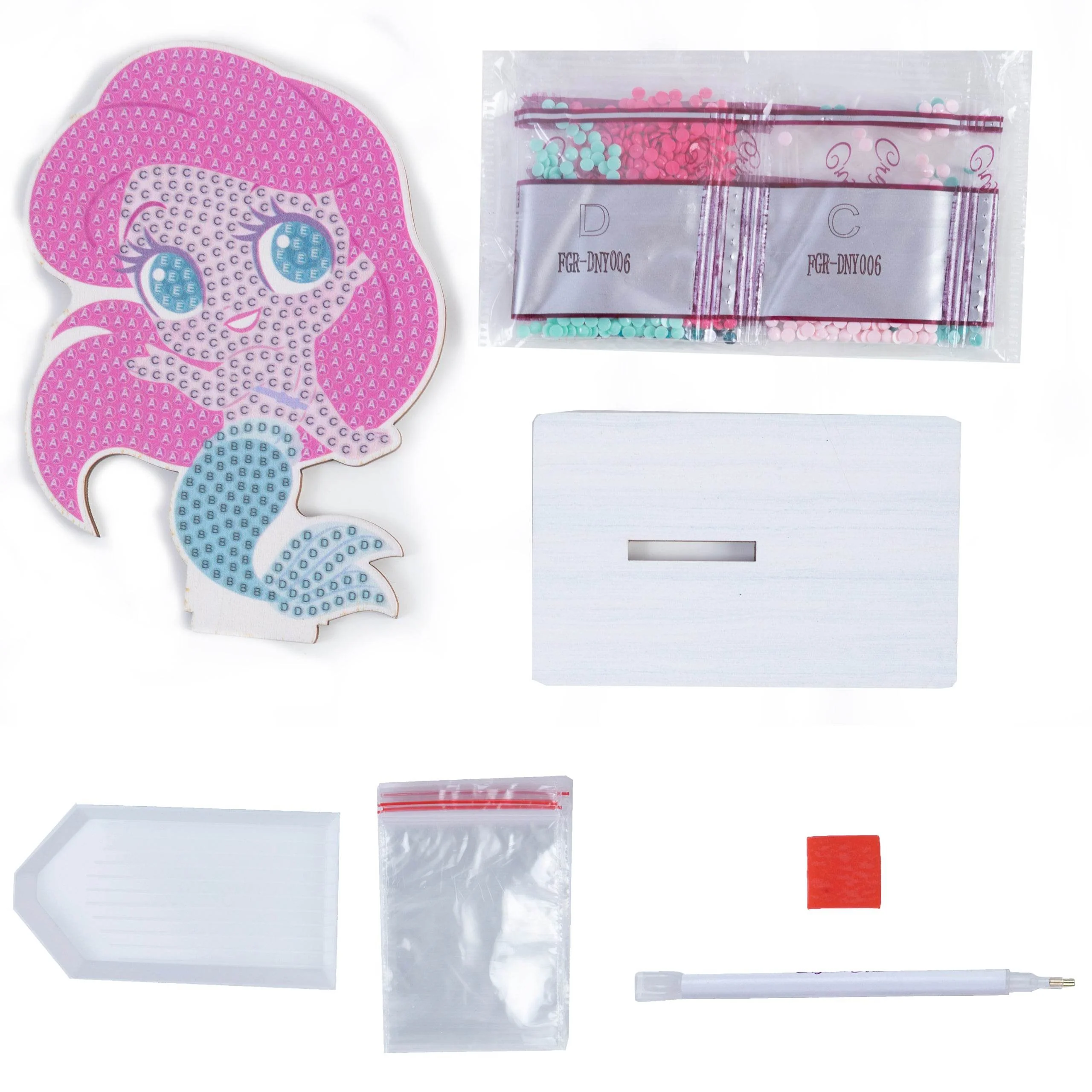 Little Mermaid Crystal Art Buddy - Image 4