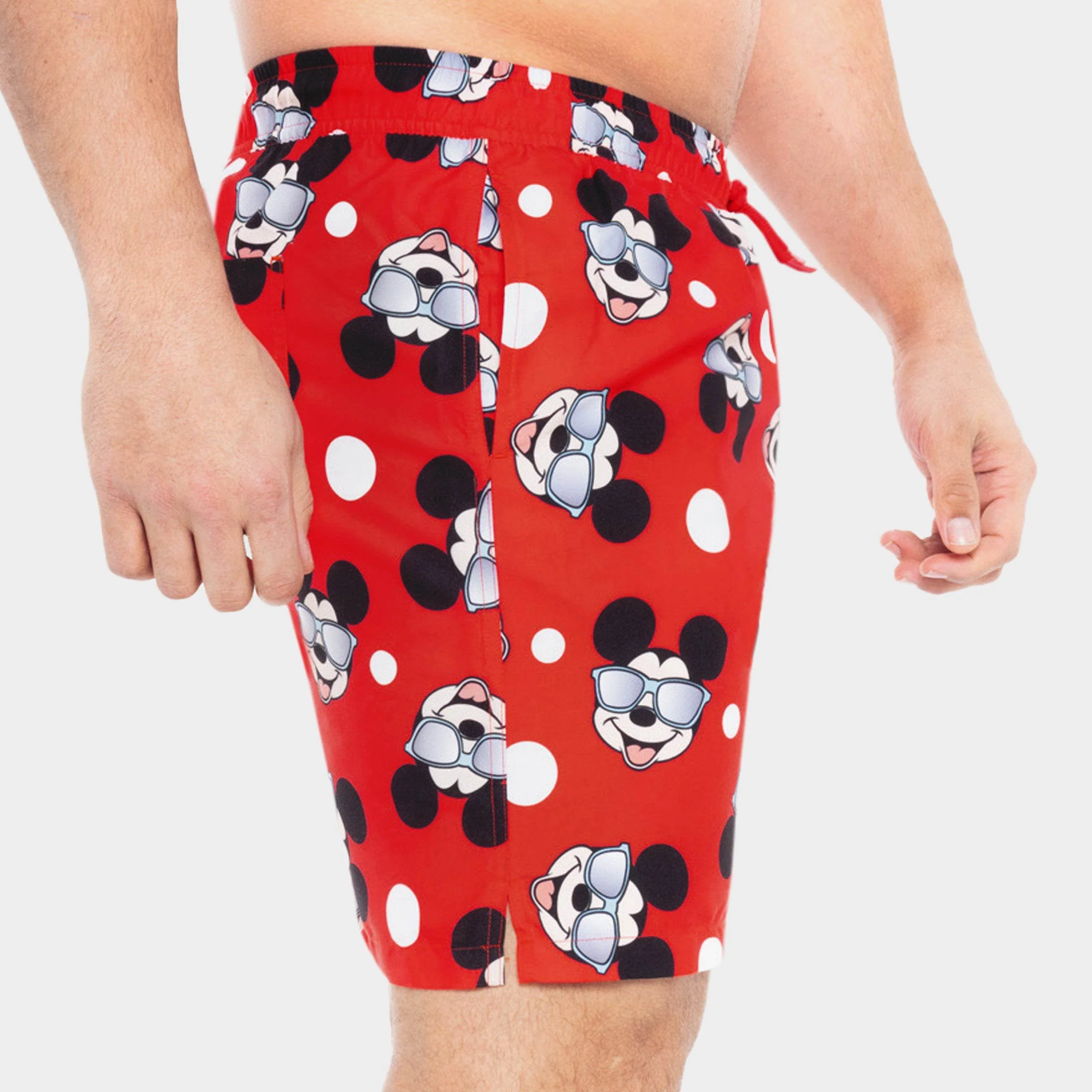 Mens Mickey Mouse Swim Trunks - Image 3