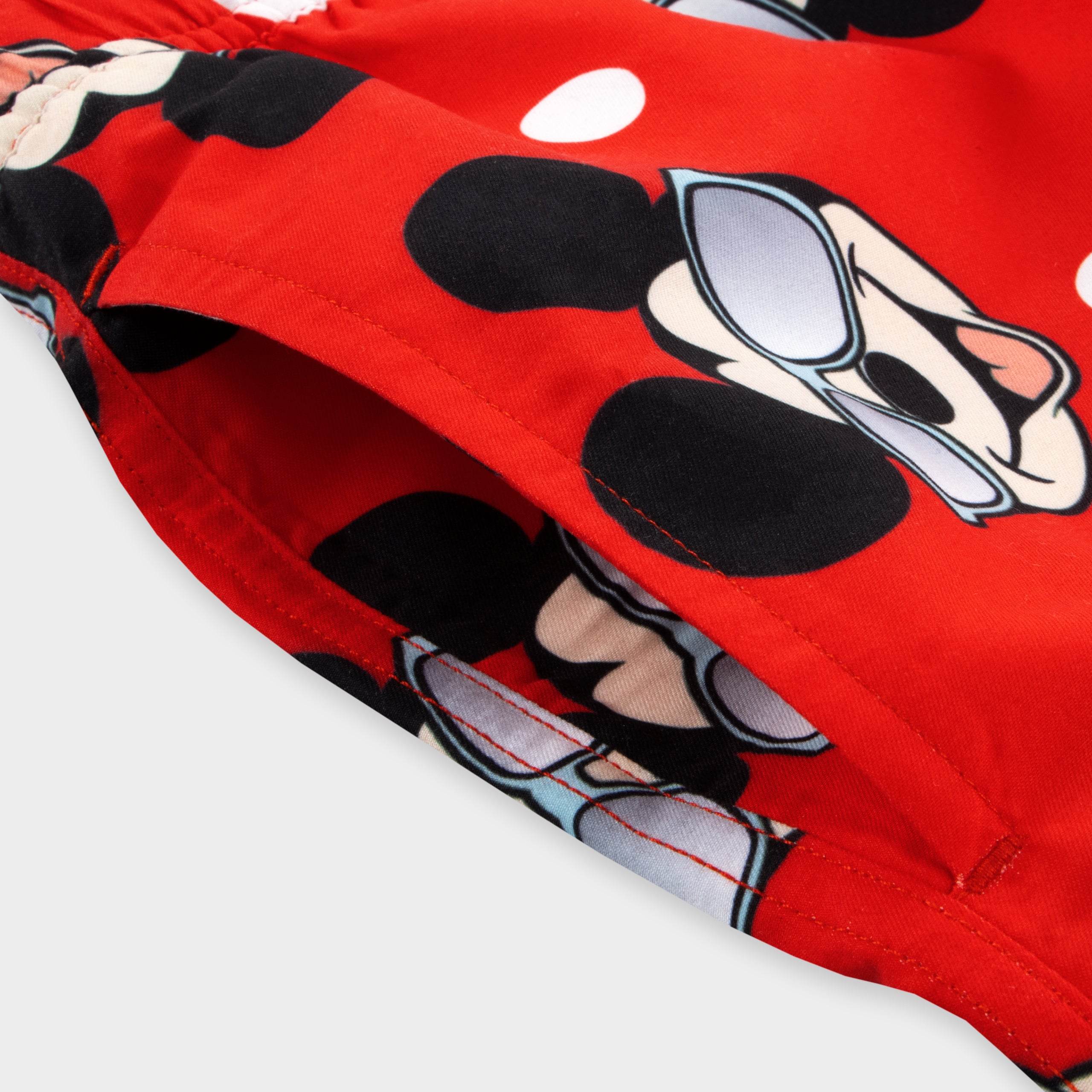 Mens Mickey Mouse Swim Trunks - Image 6