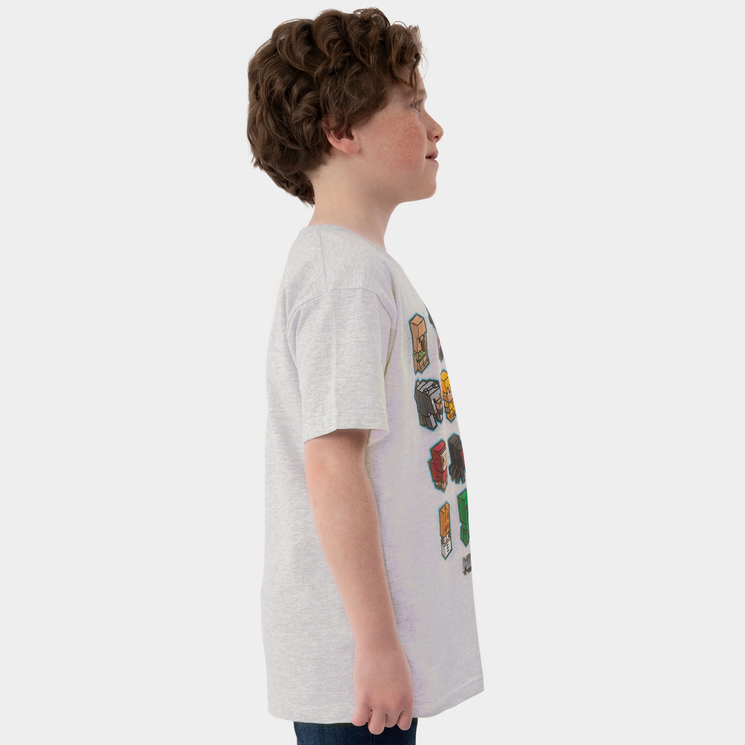 Minecraft T-Shirt - Grey - Image 3