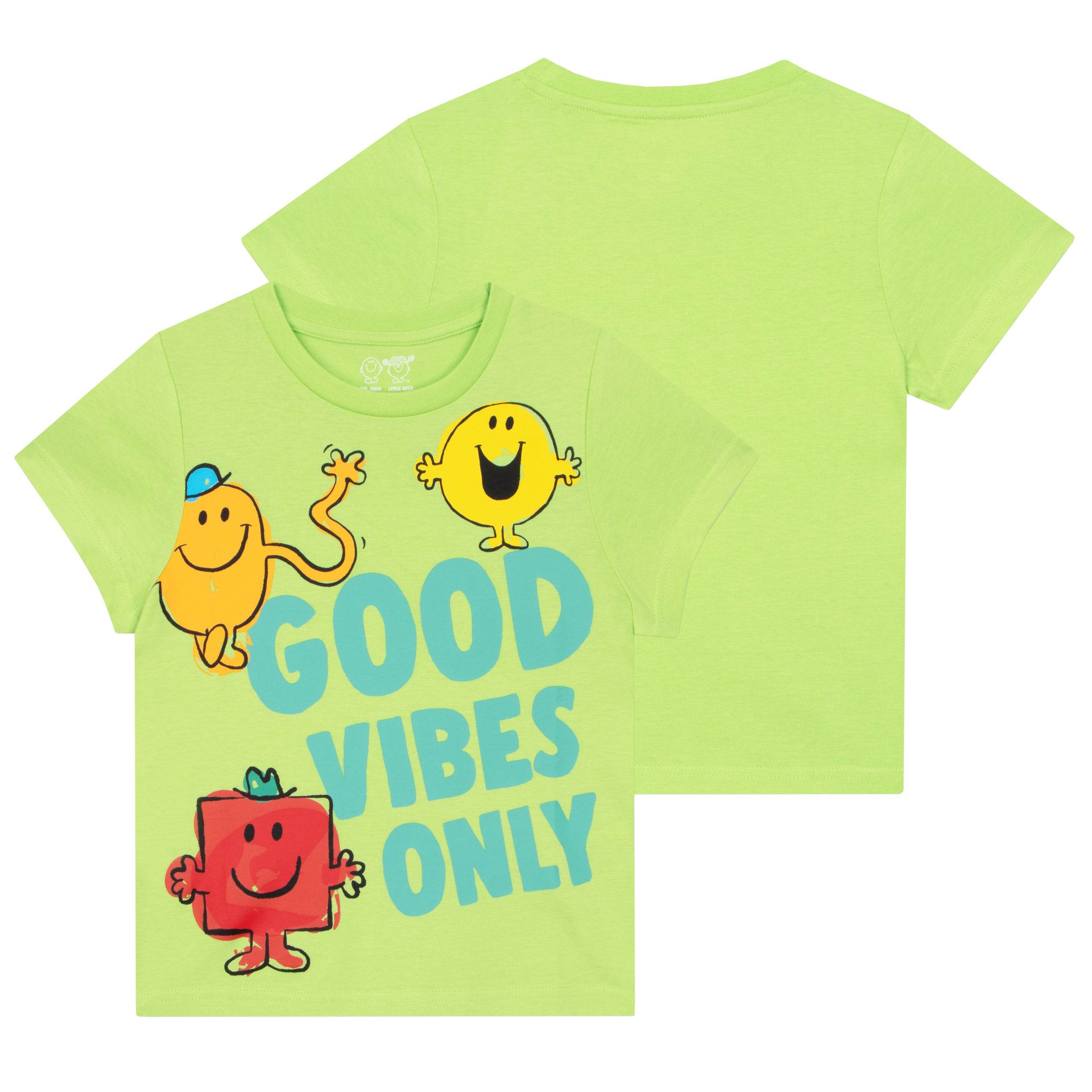 Mr Men Good Vibes T-Shirt - Image 3