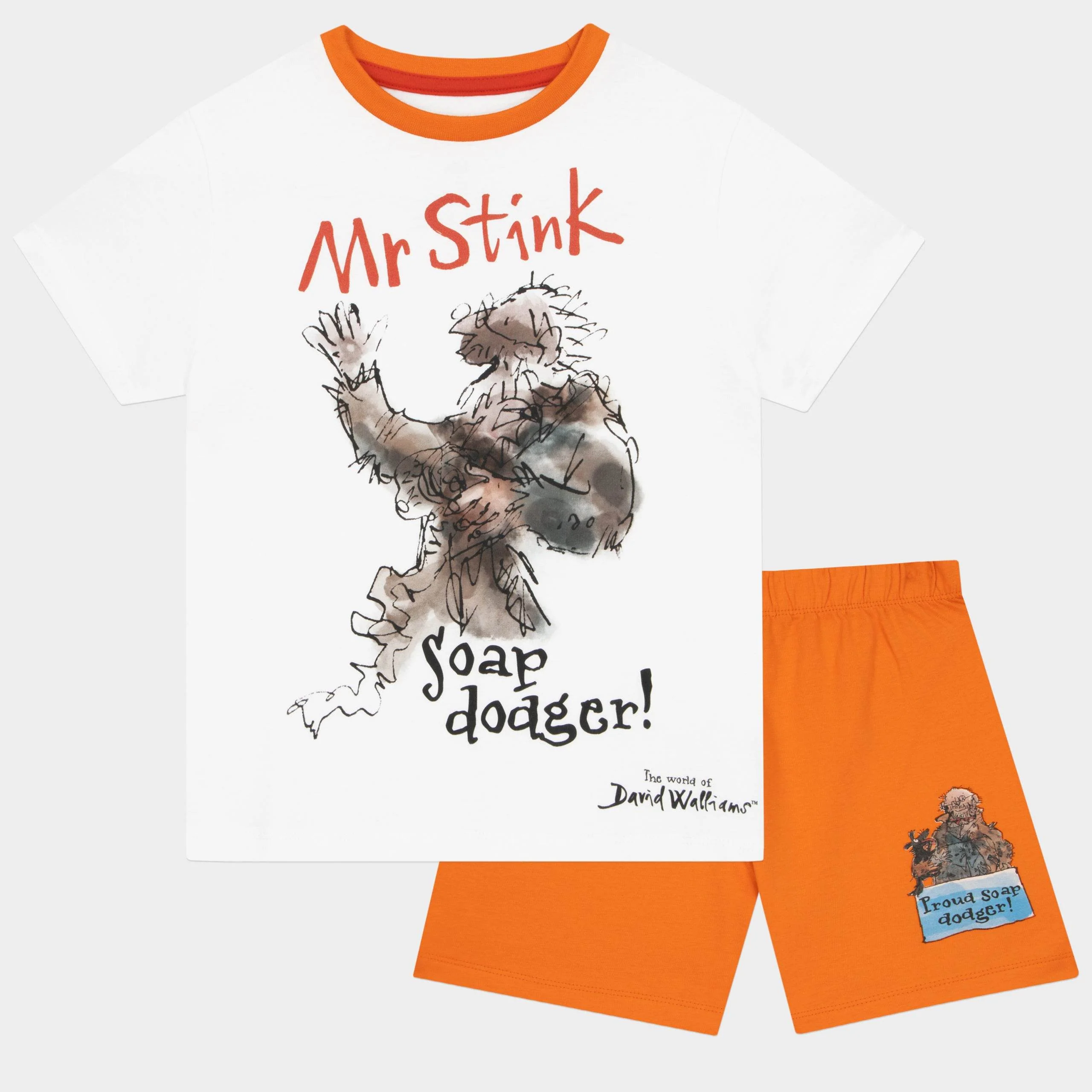 Mr Stink Boys Short Pyjamas - Image 5