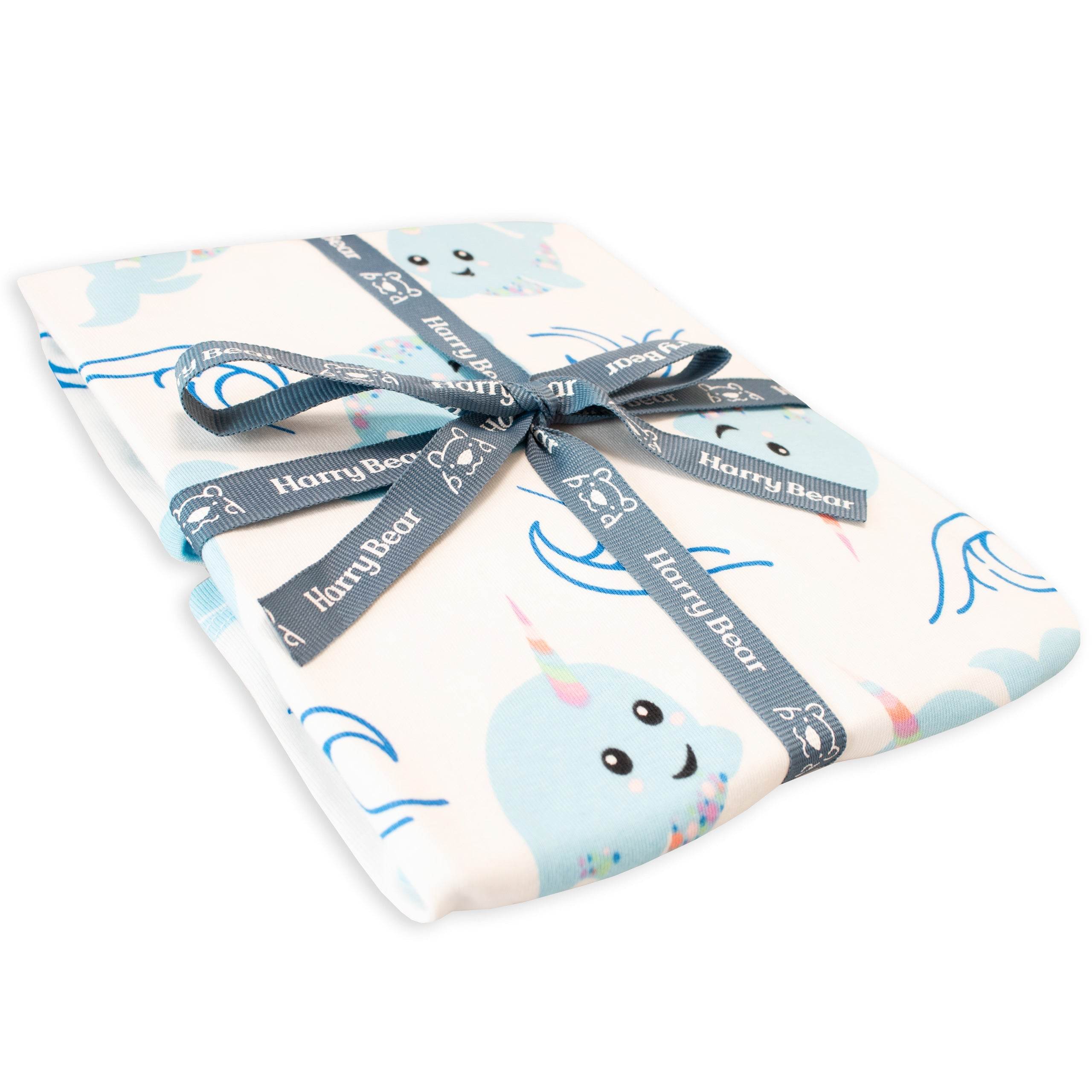 Harry Bear Narwhal Pyjamas - Snuggle Fit - Image 8