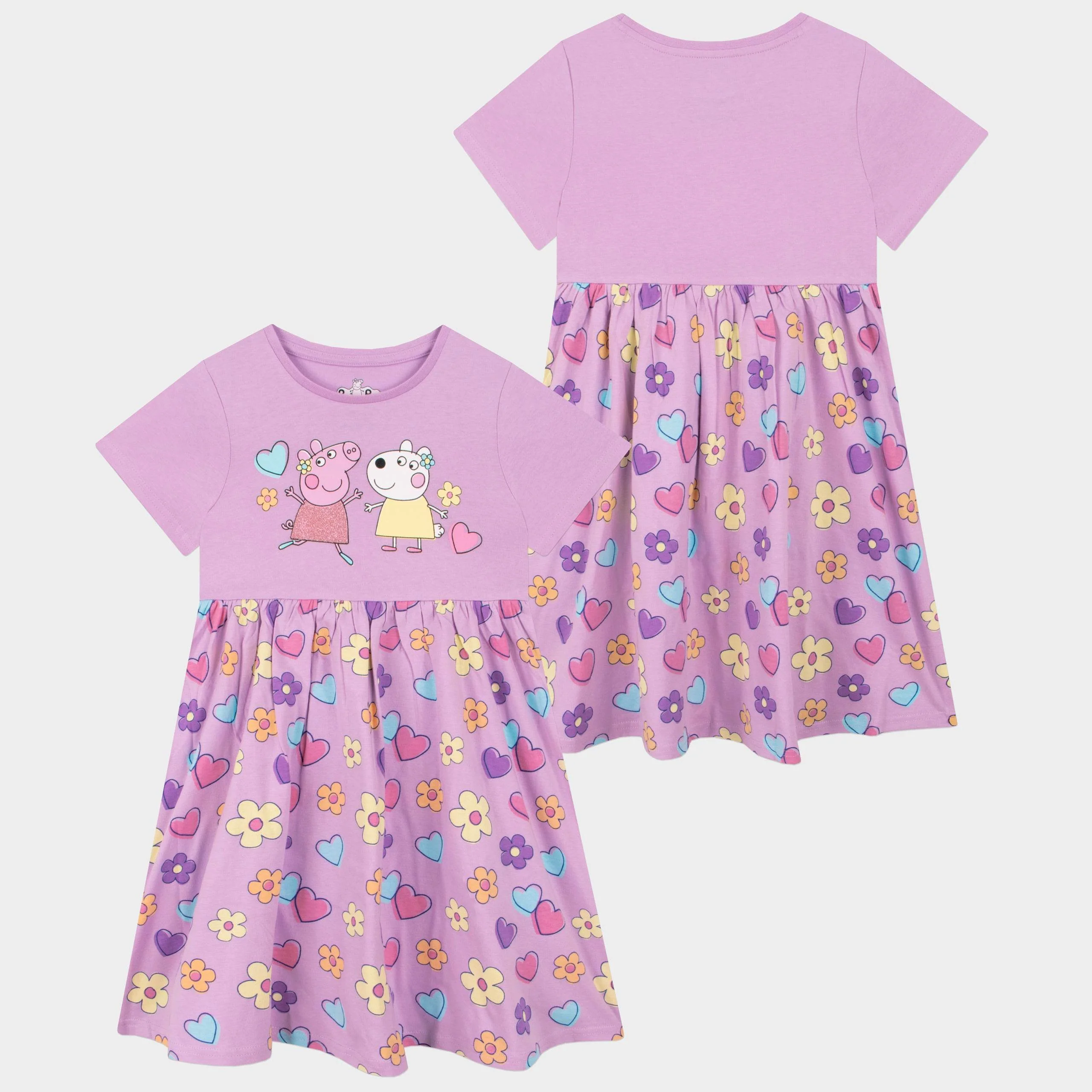 Peppa Pig Dress - Hearts And Flowers - Image 7
