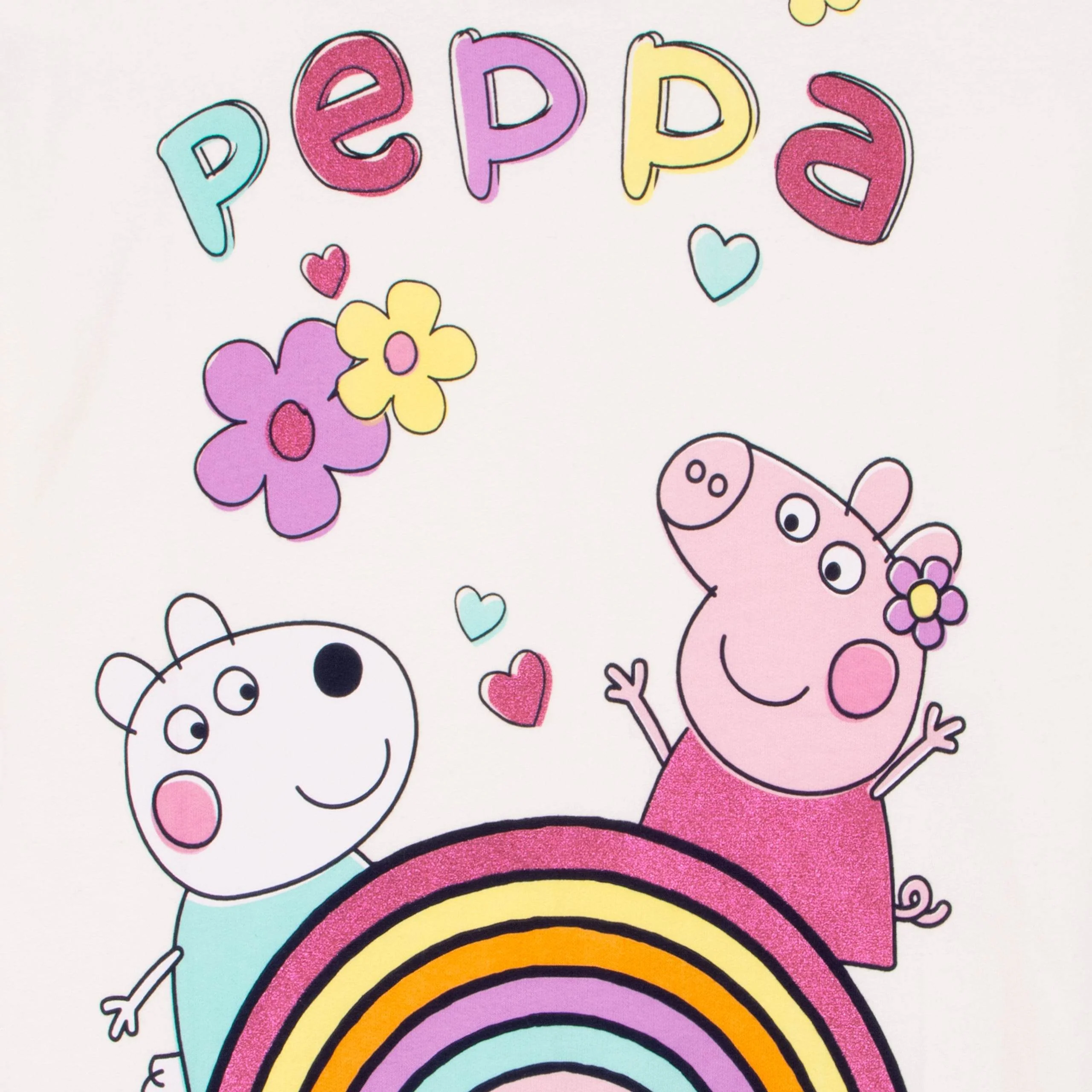 Peppa Pig Sweatshirt - Colour Sleeves - Image 7