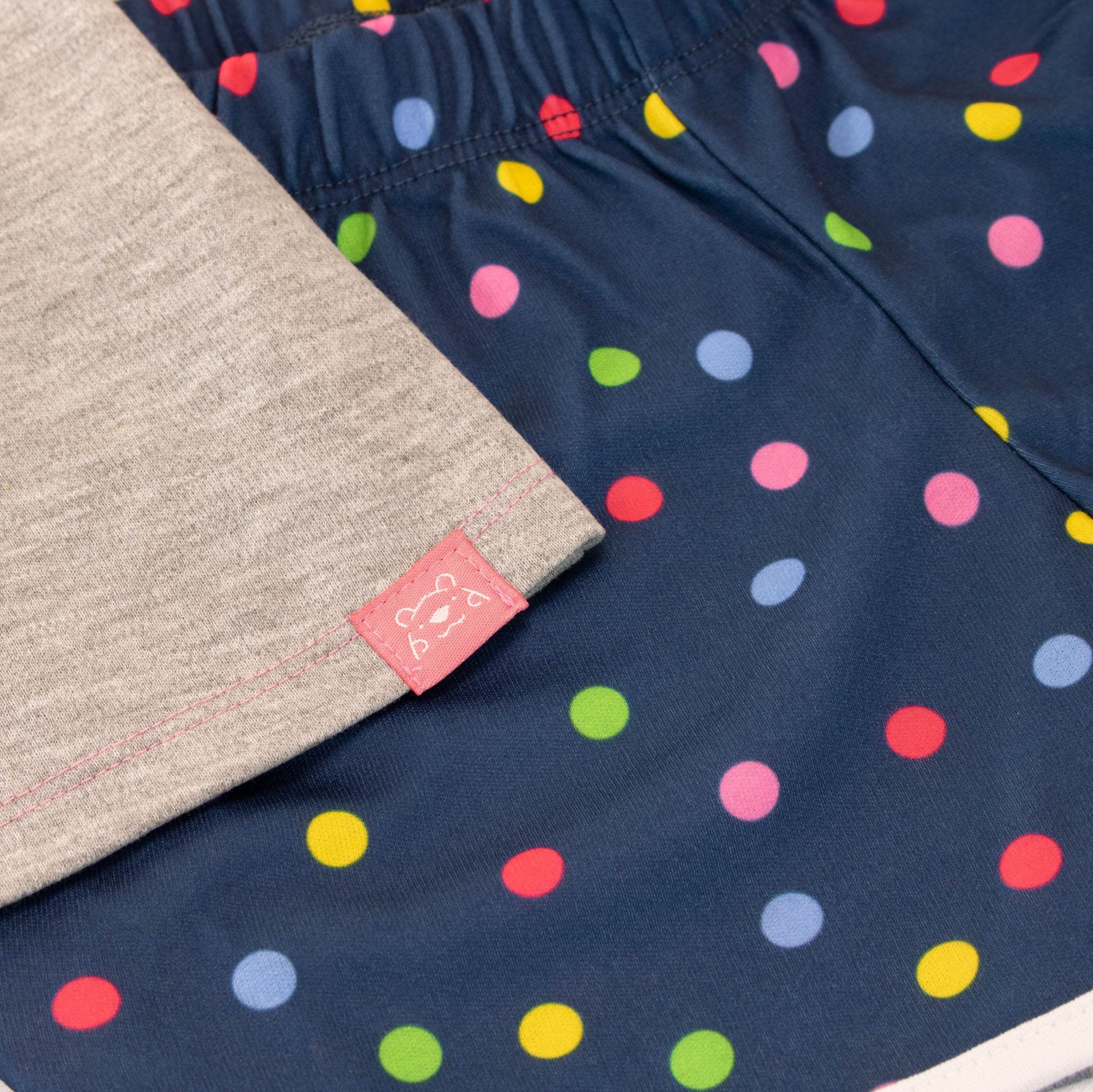 Harry Bear Rainbow Positive Slogan Short Pyjamas - Image 6