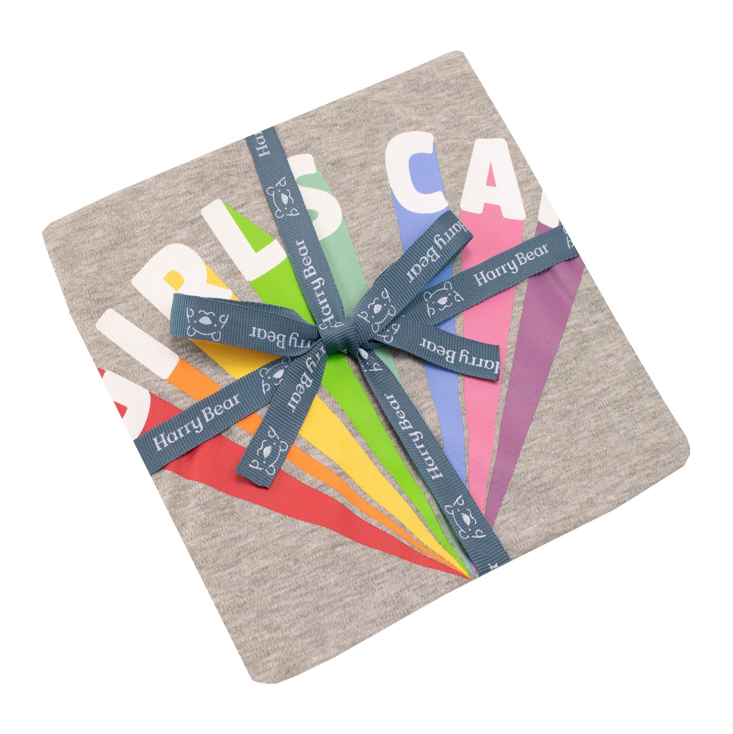 Harry Bear Rainbow Positive Slogan Short Pyjamas - Image 8