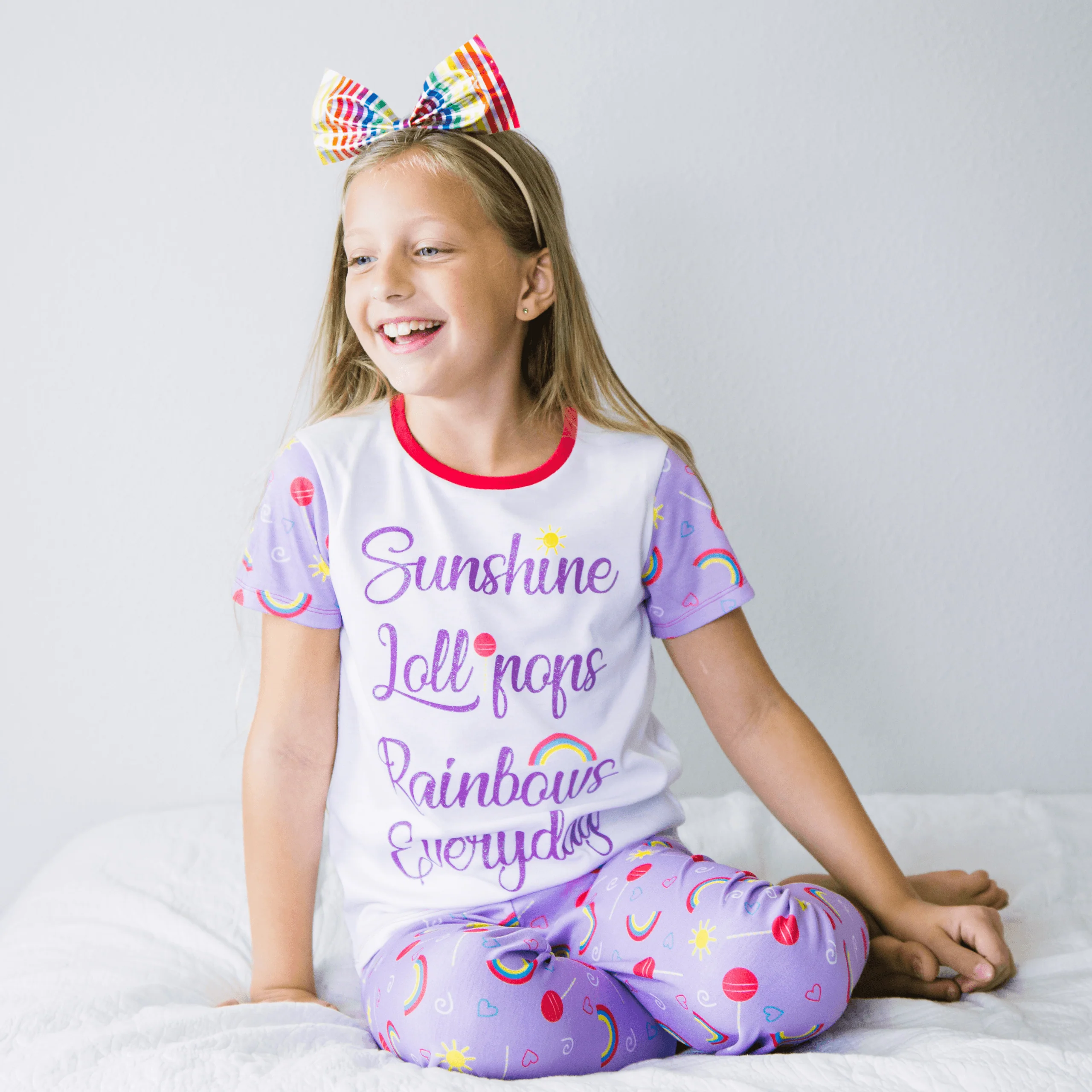 Harry Bear Rainbows and Lollipops Pyjamas