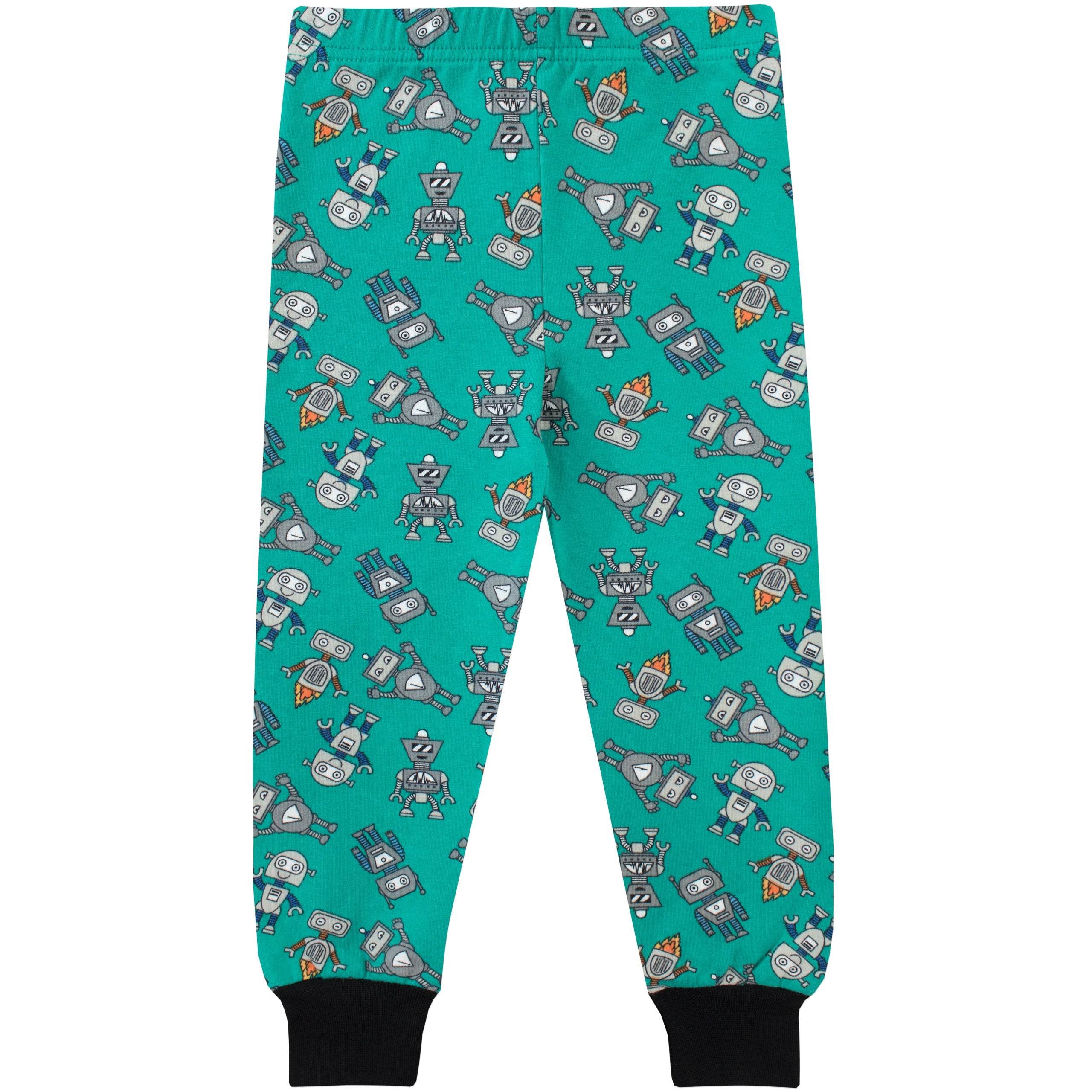 Harry Bear Retro Robots Pyjamas - Snuggle Fit - Image 6