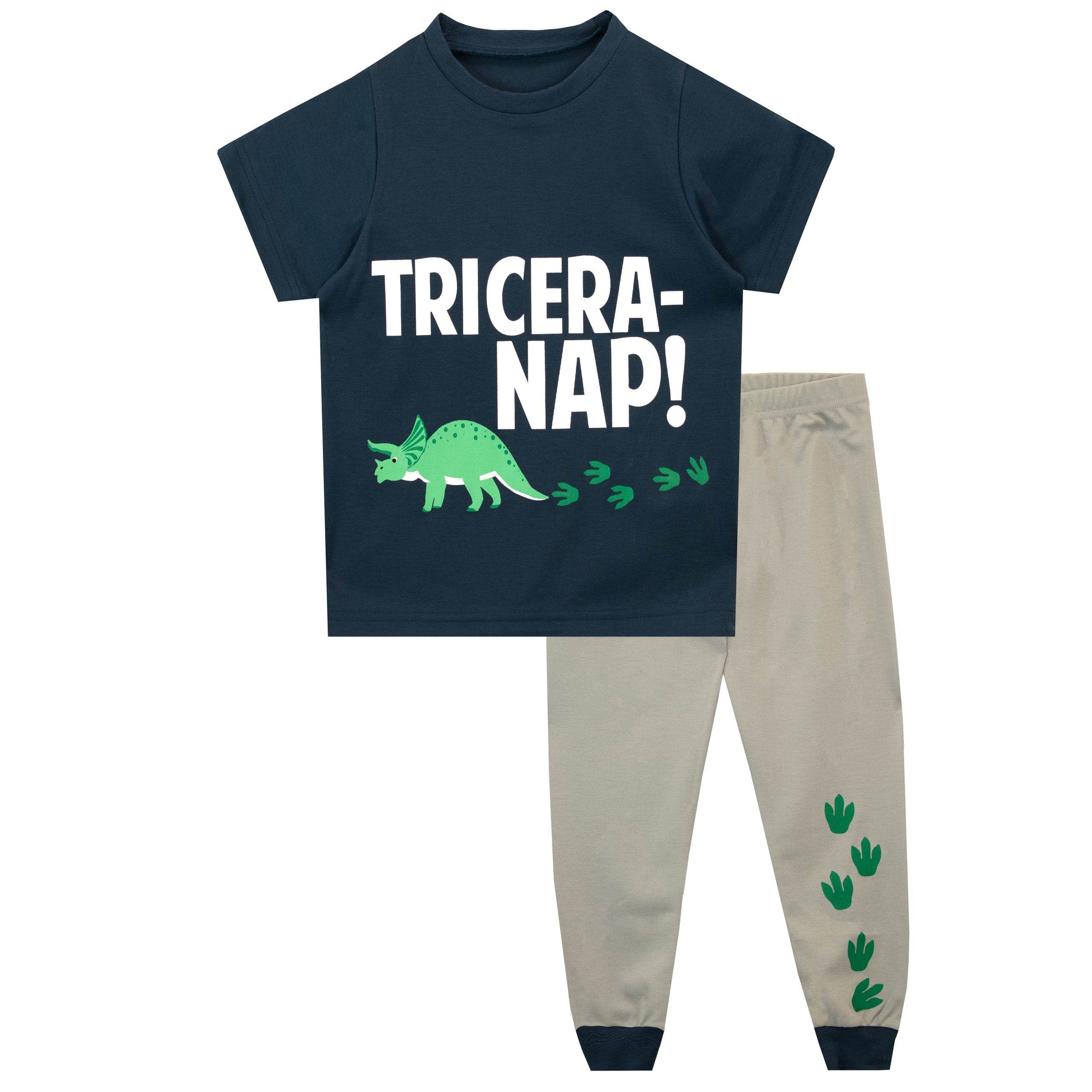 Harry Bear Short Sleeve Dinosaur PJs