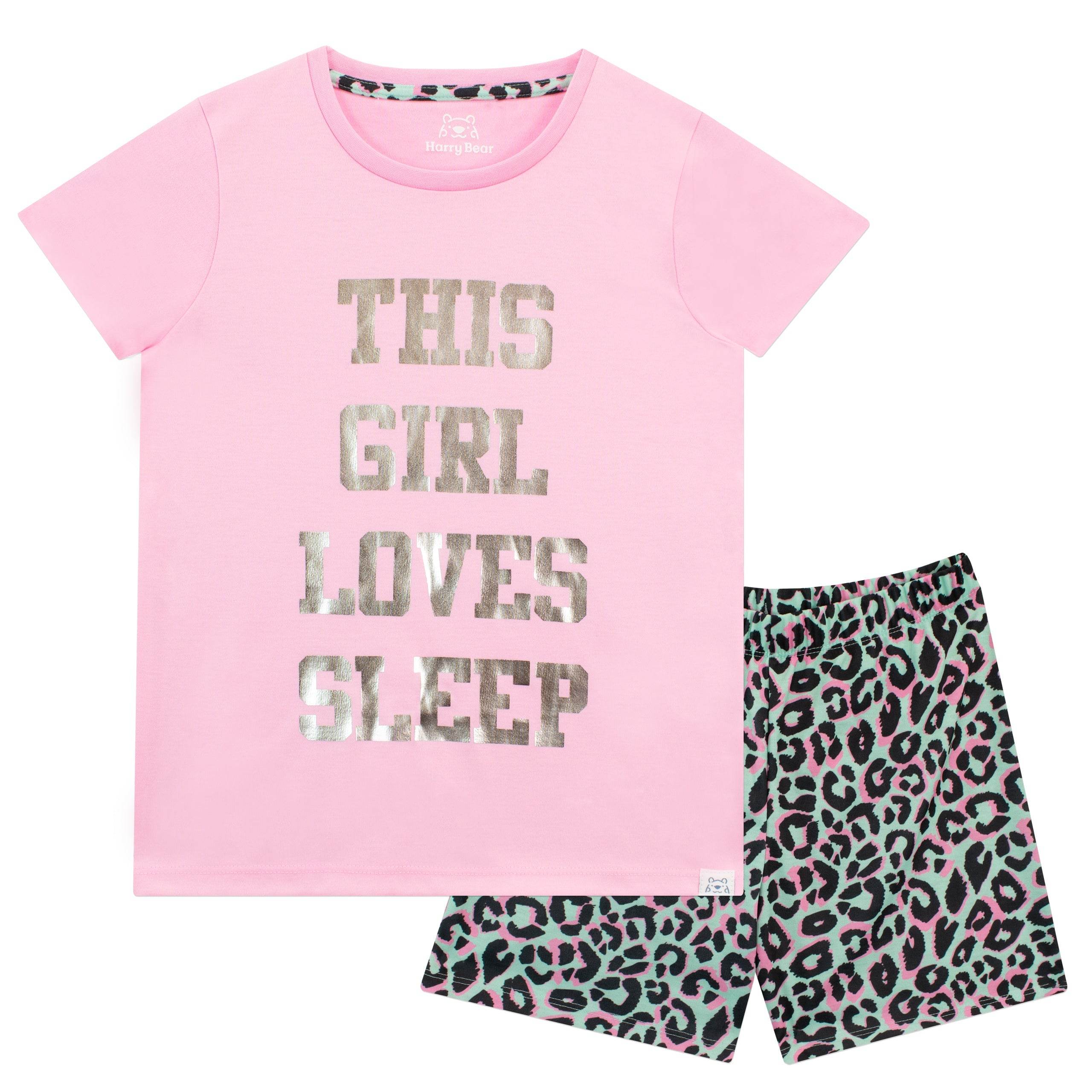 Harry Bear Sleep Slogan Short Pyjamas - Image 3