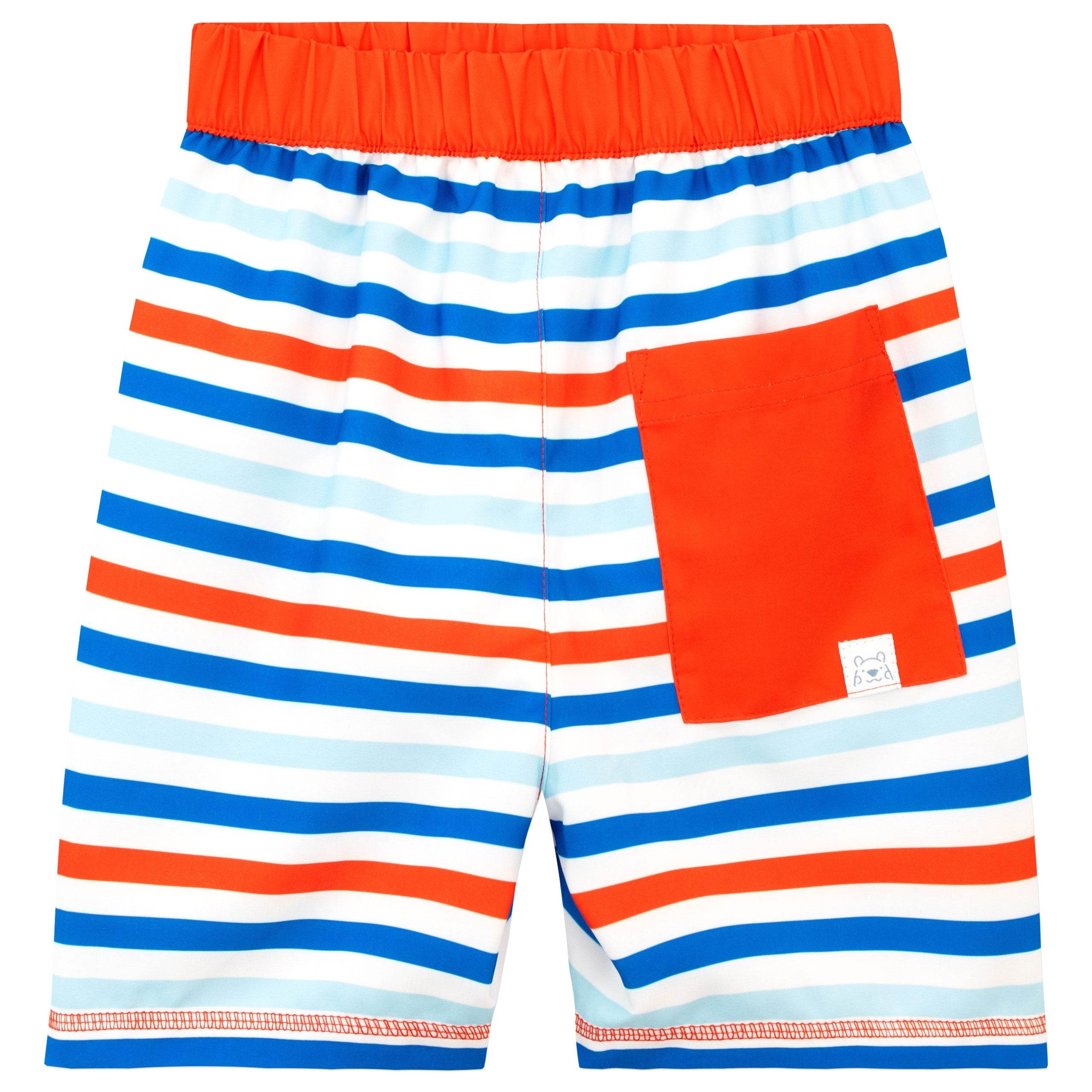 Harry Bear Stripe Swim Shorts - Image 4