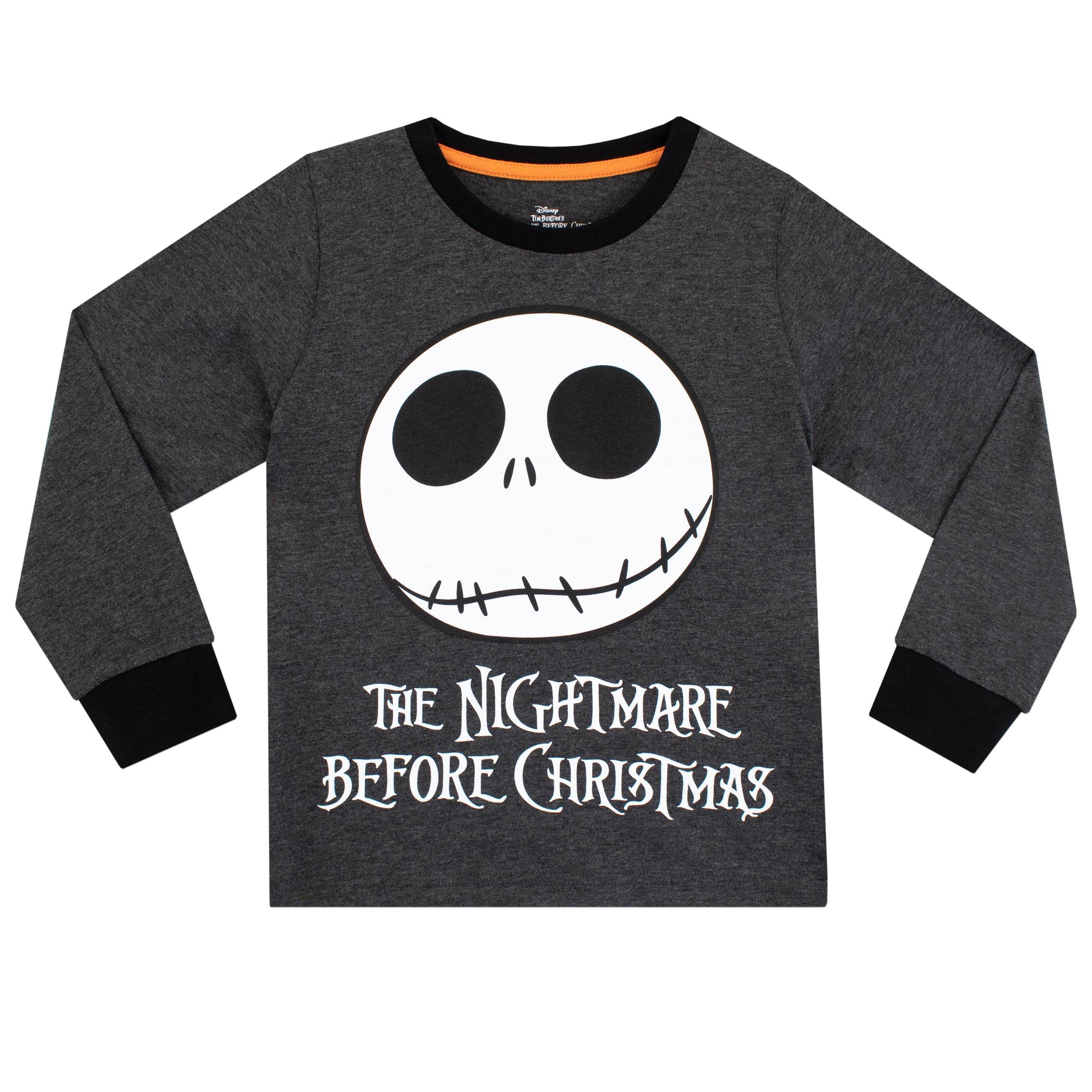 Nightmare Before Christmas Pyjamas BLACK AND ORANGE - Image 7